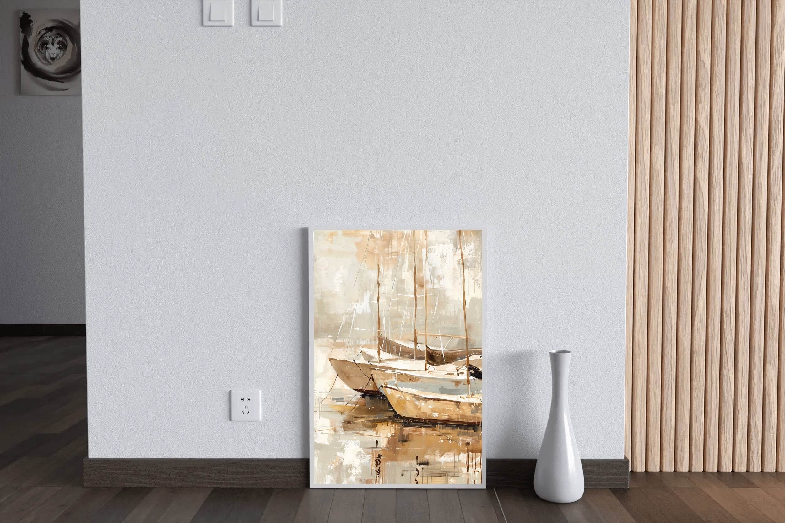 Painting A Sailboat Wall Art - beink online art store