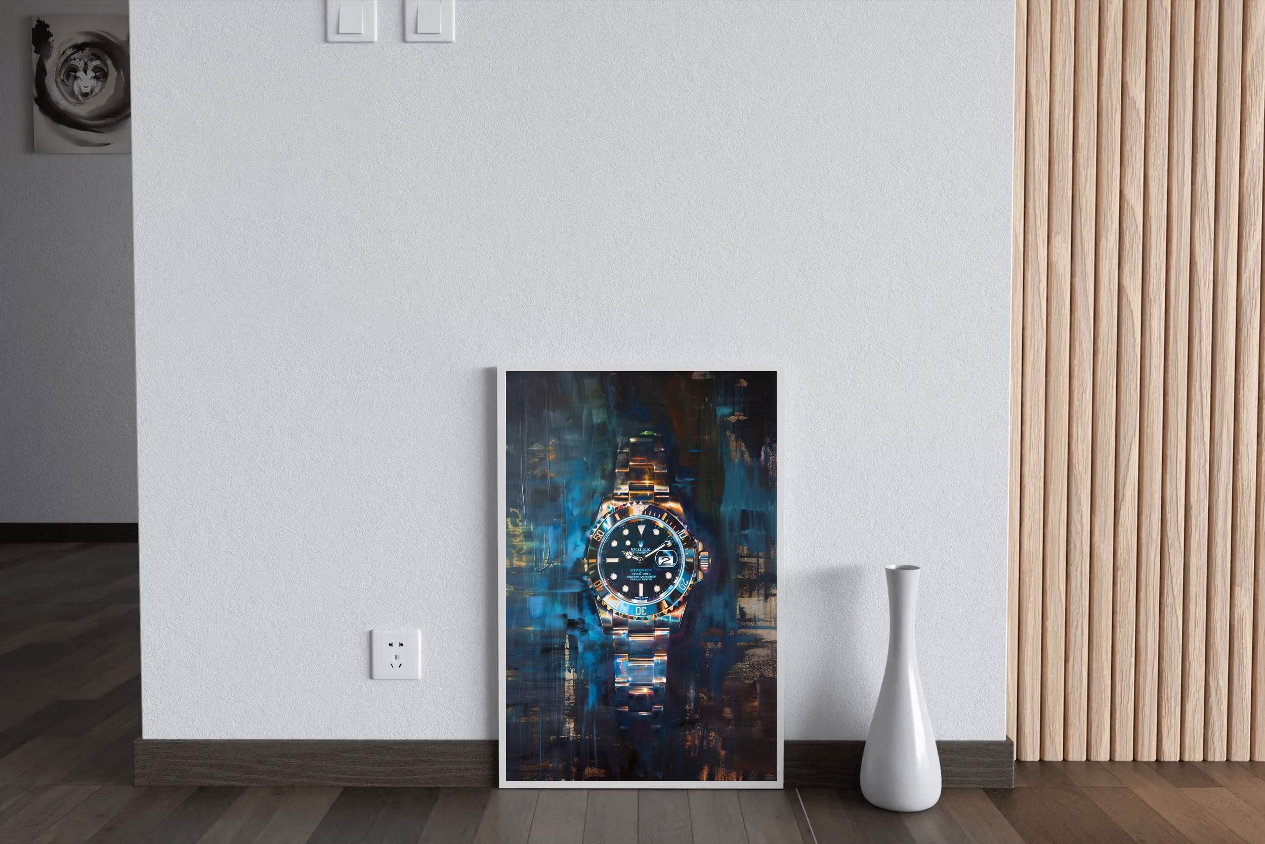 Rolex Submariner Watch Wall Art - beink online art store