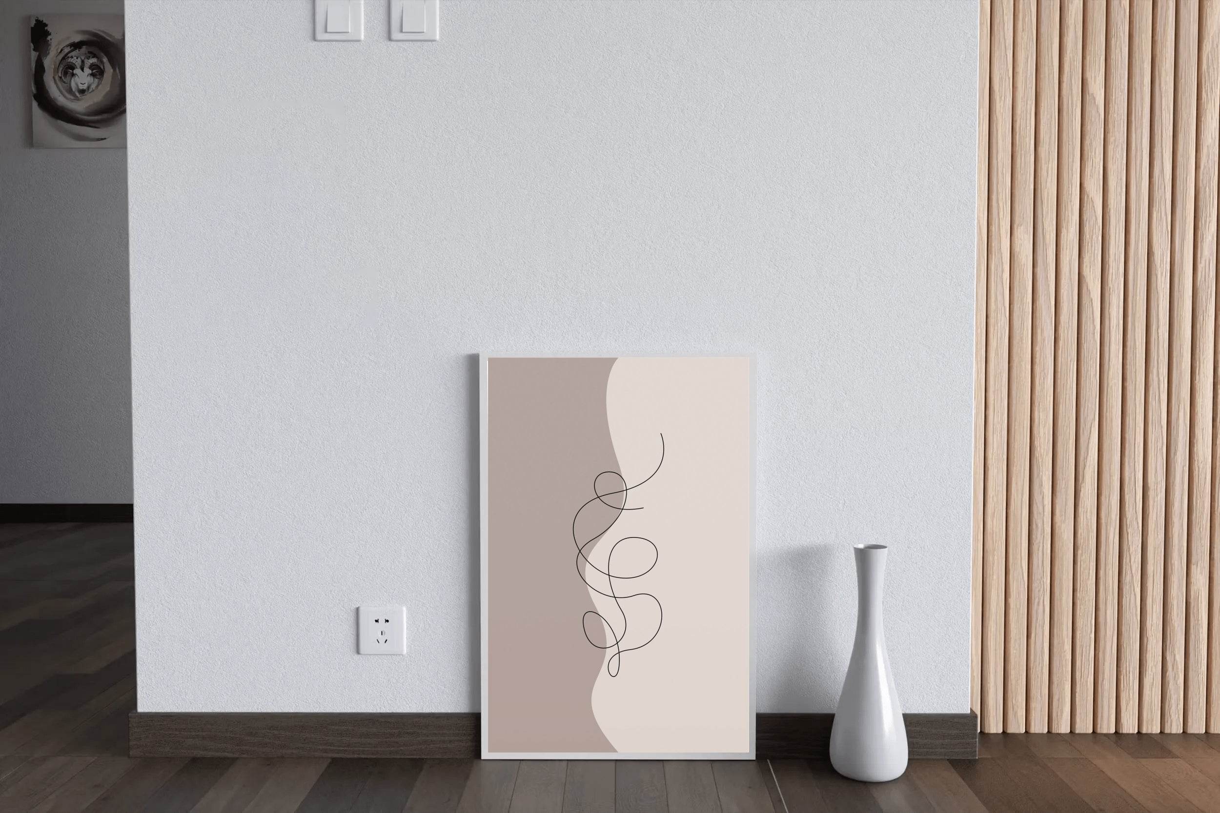 Boho Lines Poster Wall Art - beink online art store