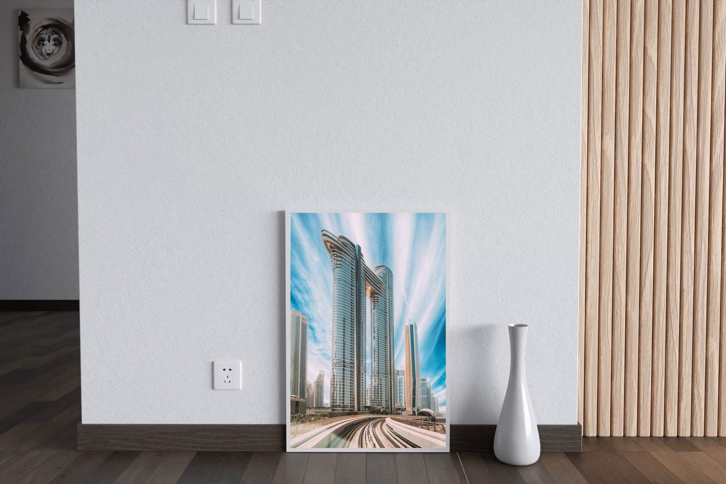 Marvels of Dubai Skyline Wall Art - beink online art store