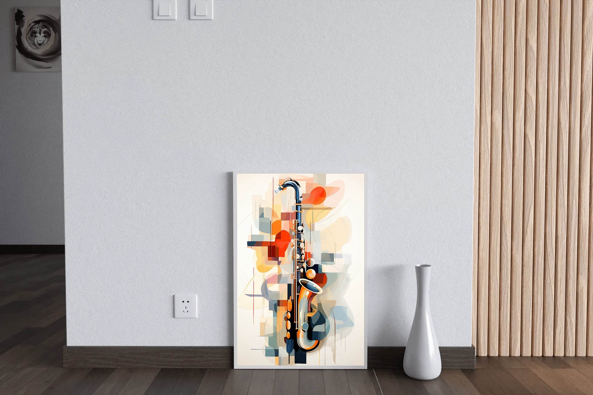 Violin Watercolor Painting Wall Art - beink online art store