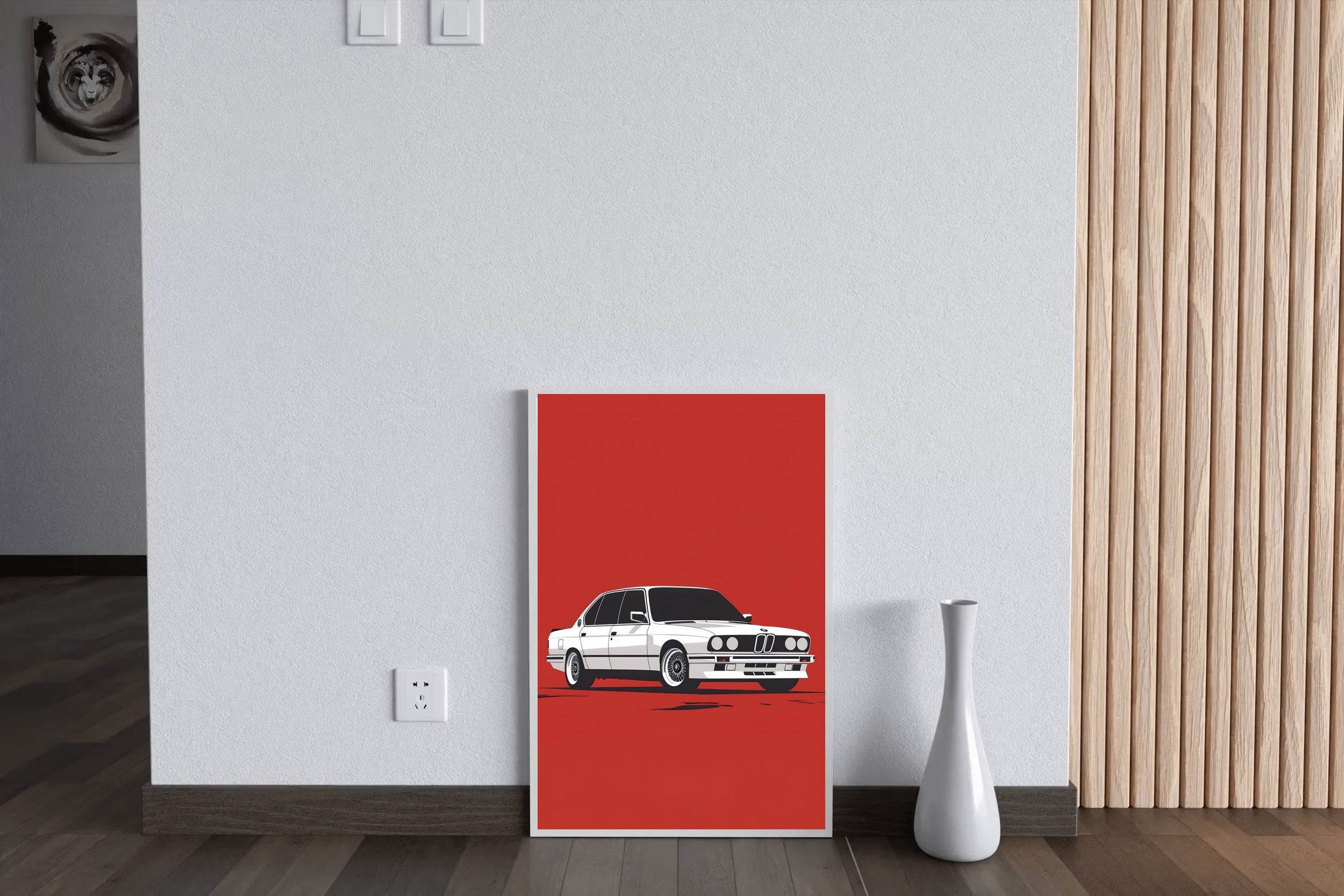 BMW E3 Classic Wall Art - beink online art store