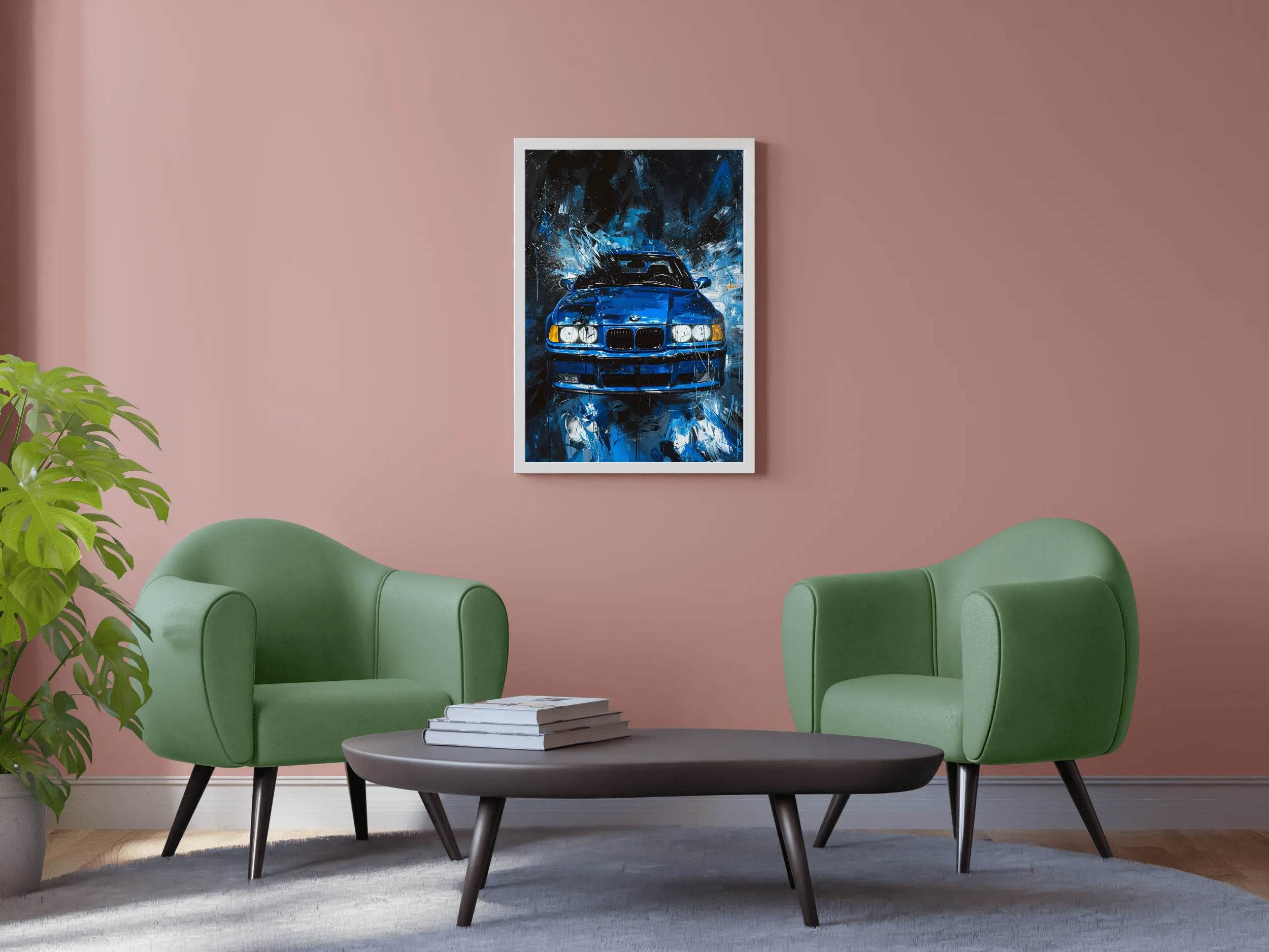 BMW Painting Wall Art - beink online art store