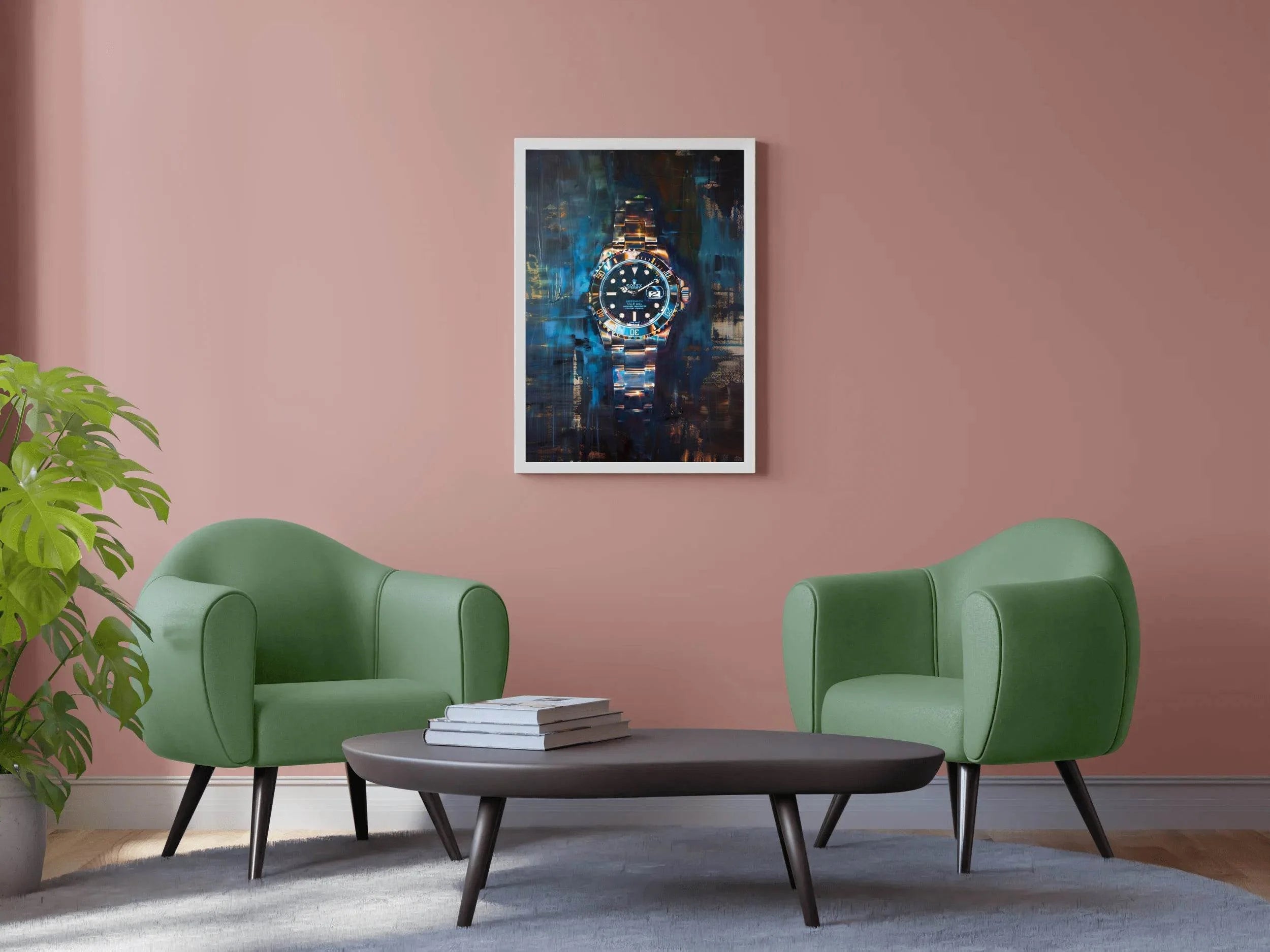 Rolex Submariner Watch Wall Art - beink online art store