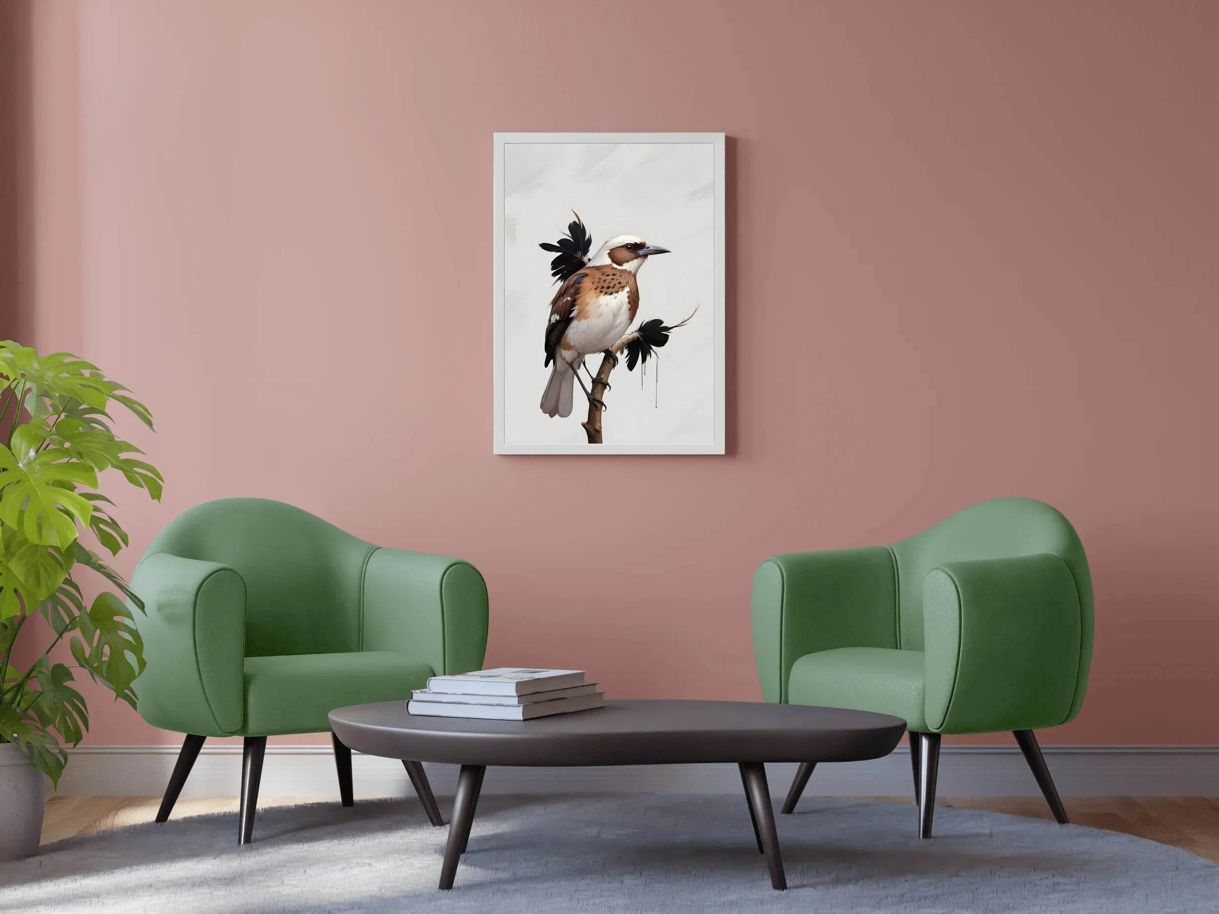 Painting of Kookaburra Bird Wall Art - beink online art store