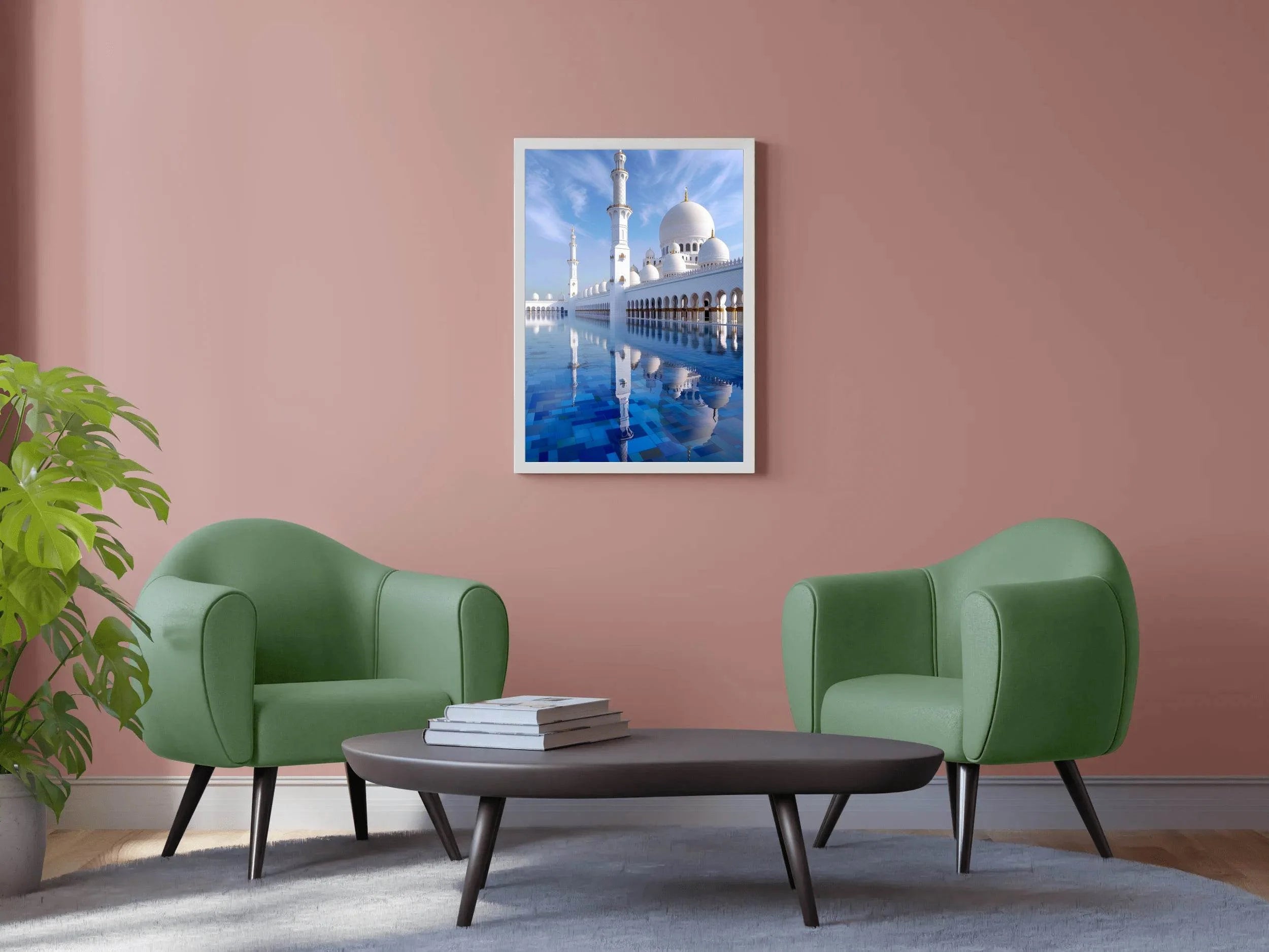 Clear Waters of the Mosque Wall Art - beink online art store