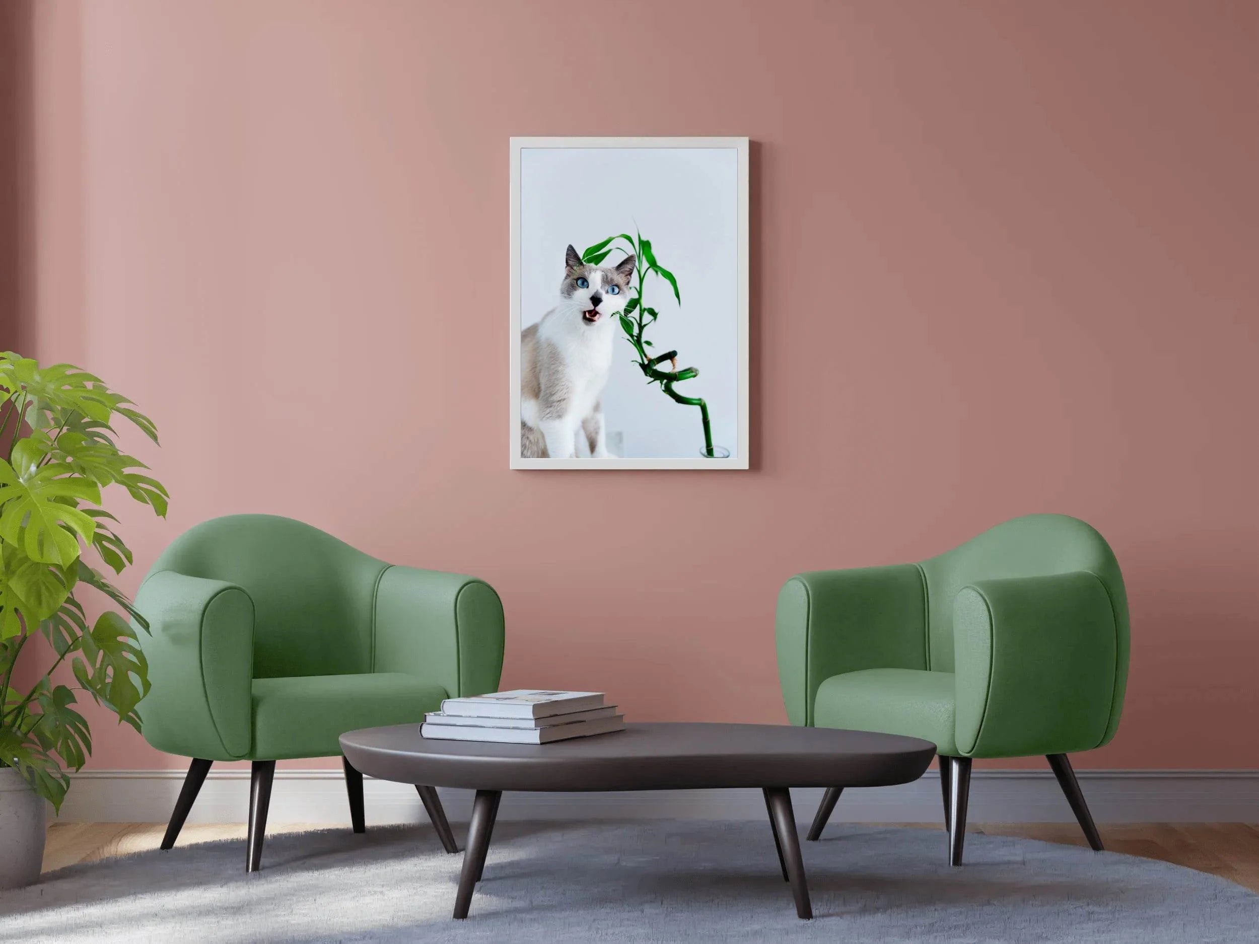 Siamese Cat Animal Wall Art - beink online art store