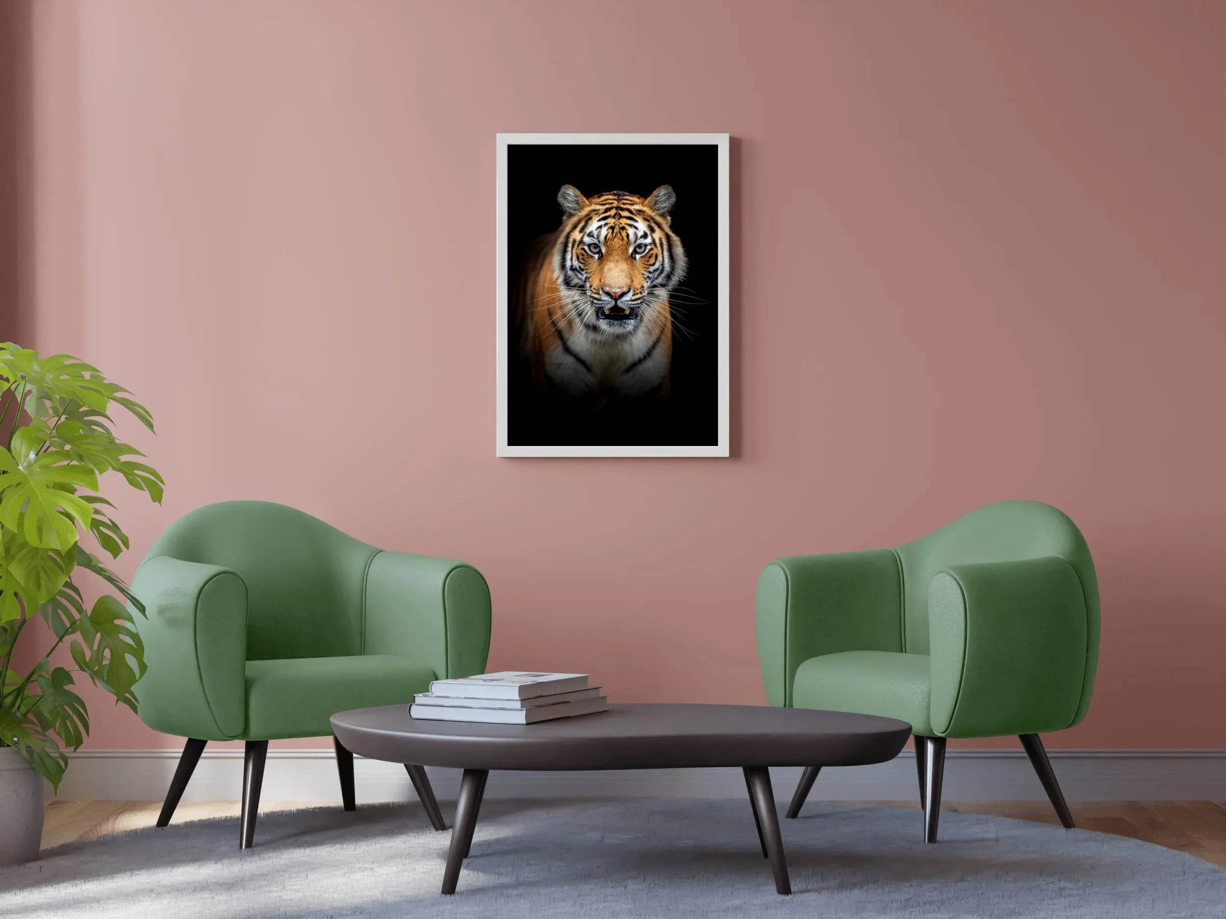 Siberian Tiger Animal Wall Art - beink online art store