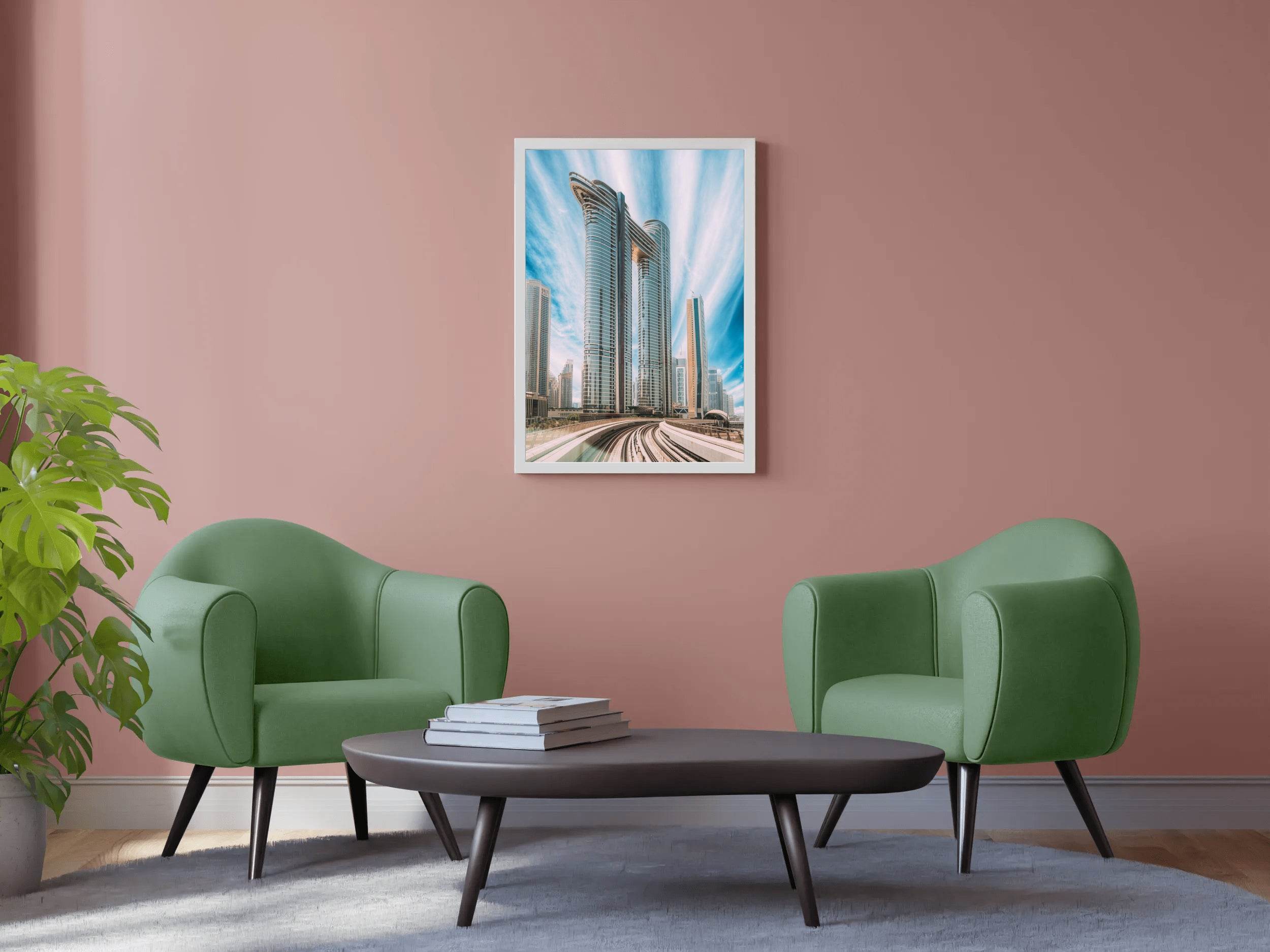 Marvels of Dubai Skyline Wall Art - beink online art store