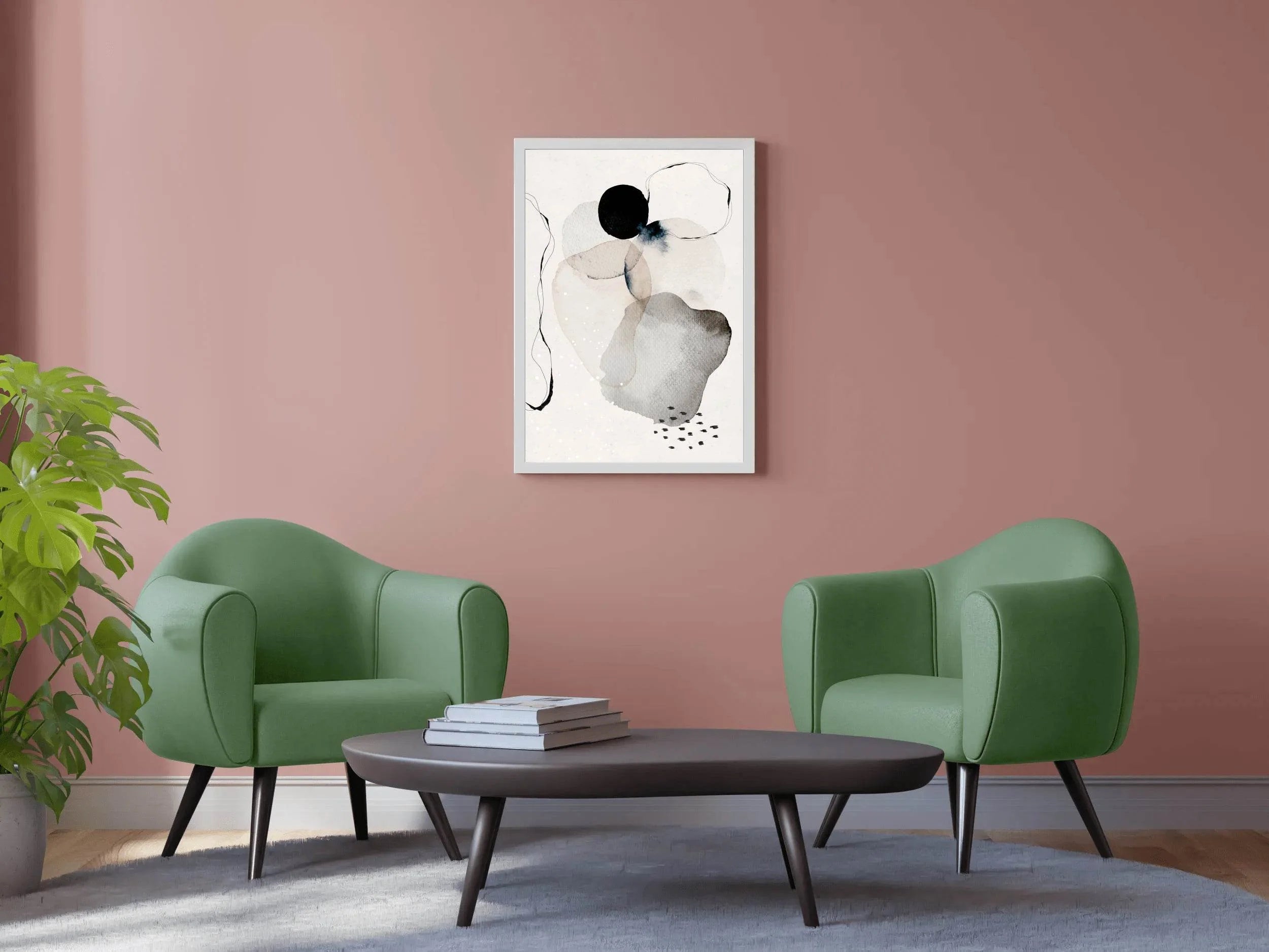 Watercolor Abstract Wall Art - beink online art store