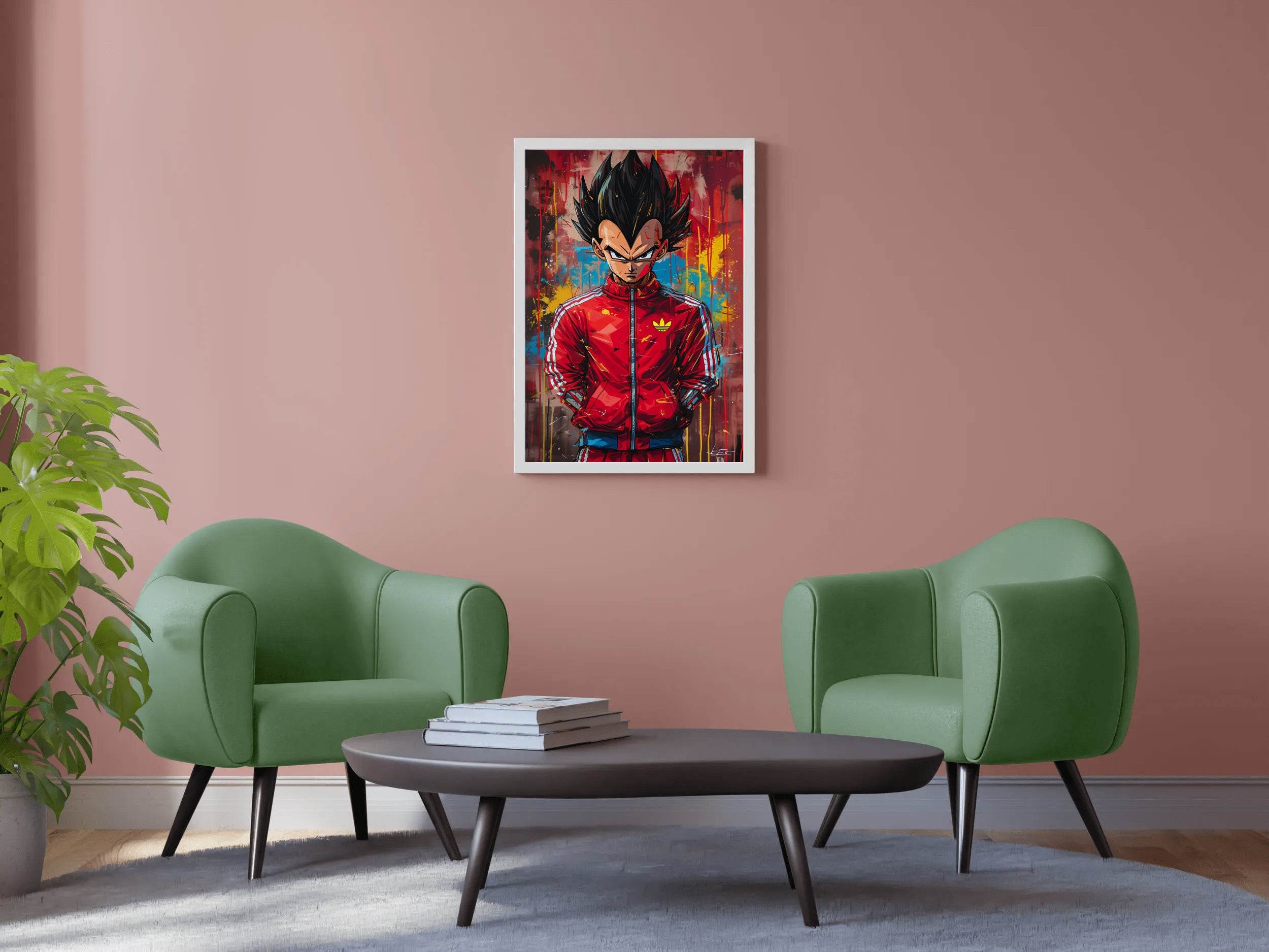 Anime Goku Wall Art - beink online art store