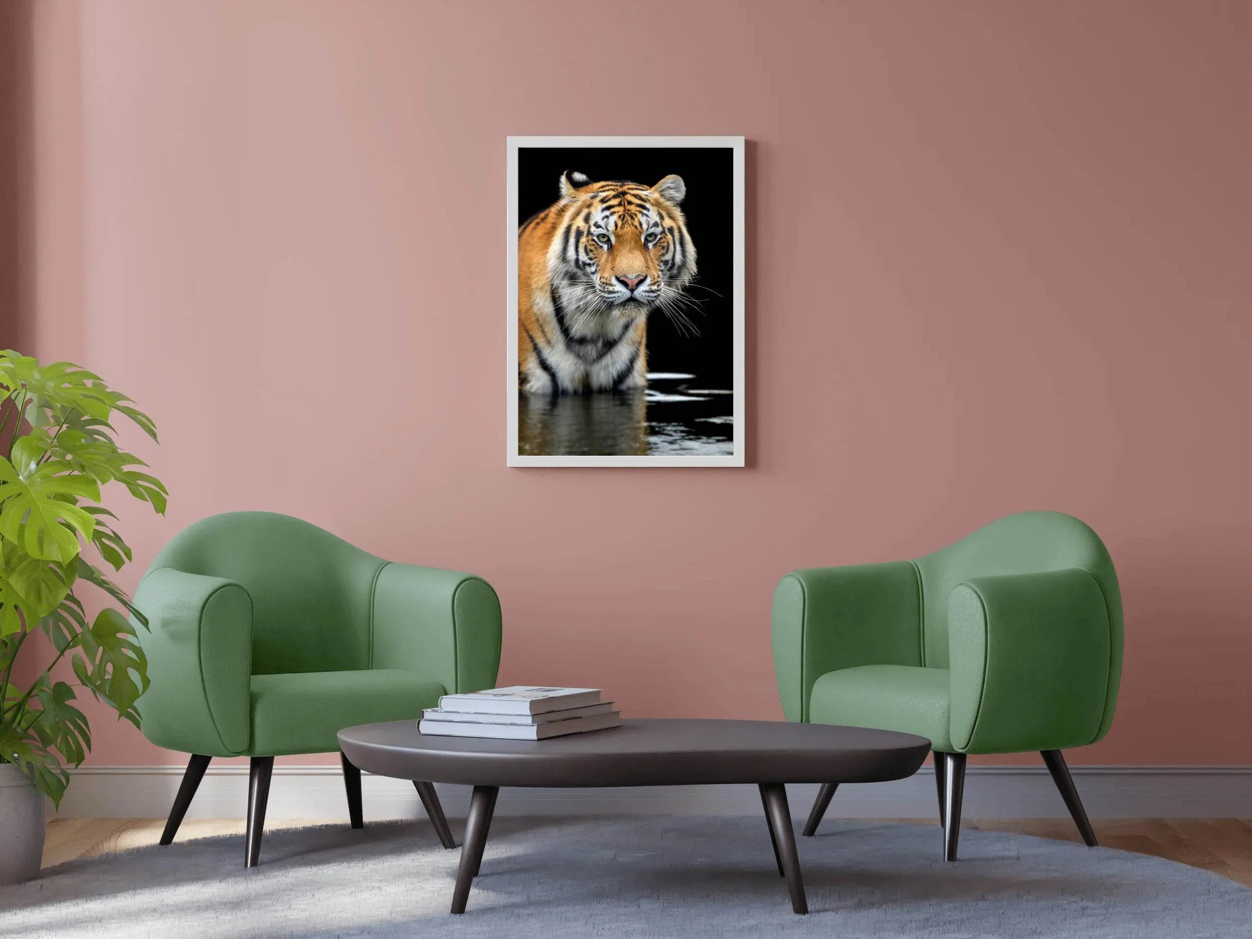 Siberian Tiger Animal Wall Art - beink online art store