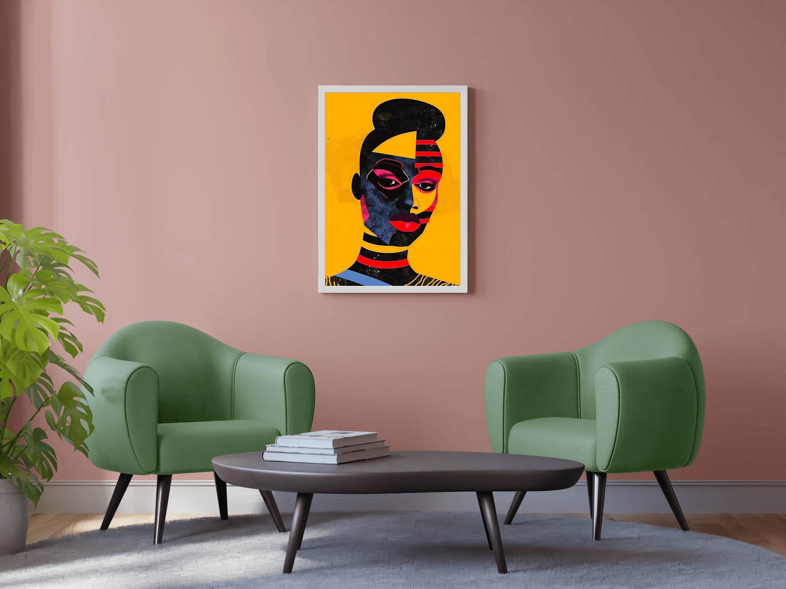 Ethnic Women Canvas Wall Art - beink online art store