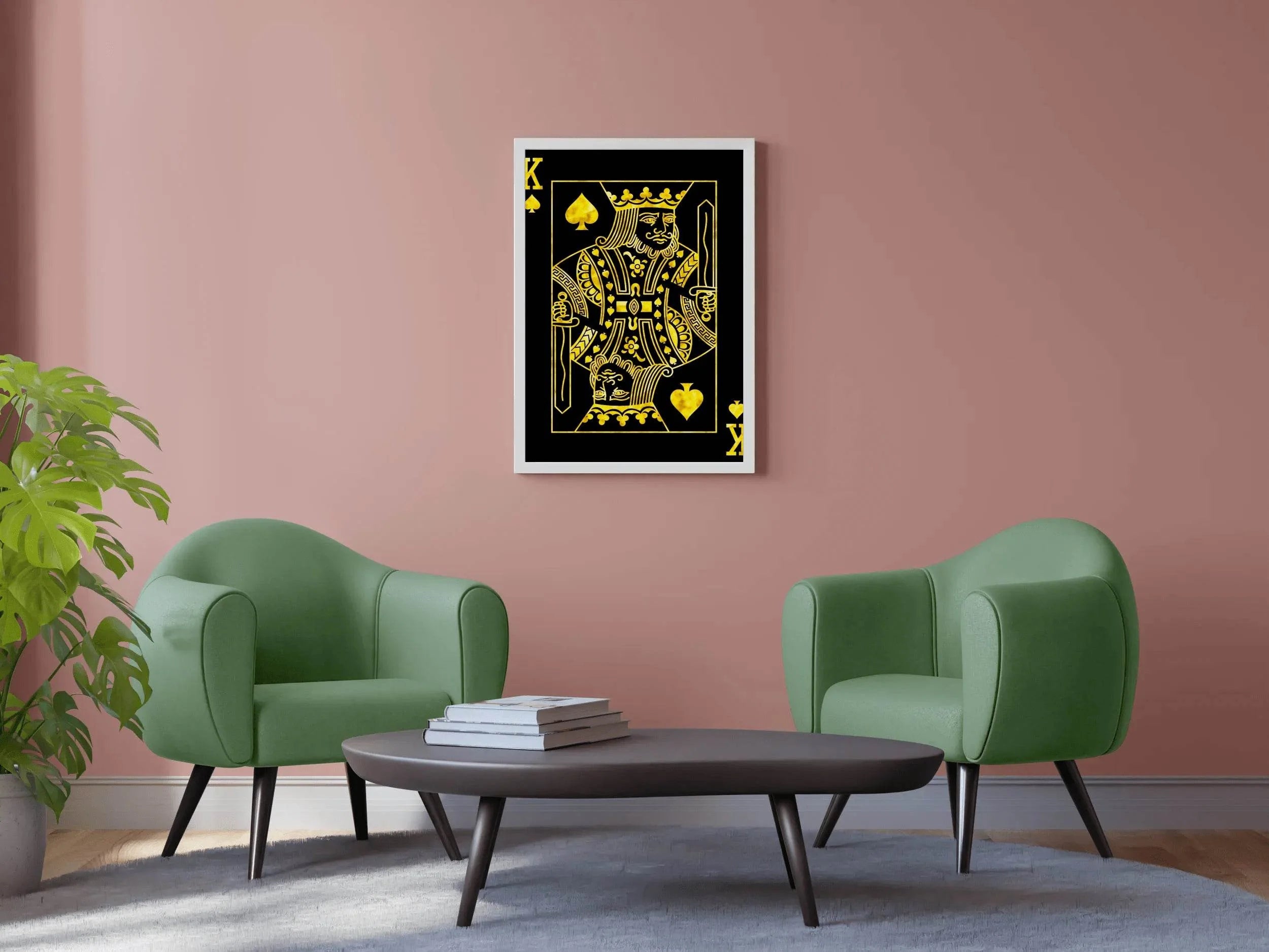King of Spade Wall Art - beink online art store