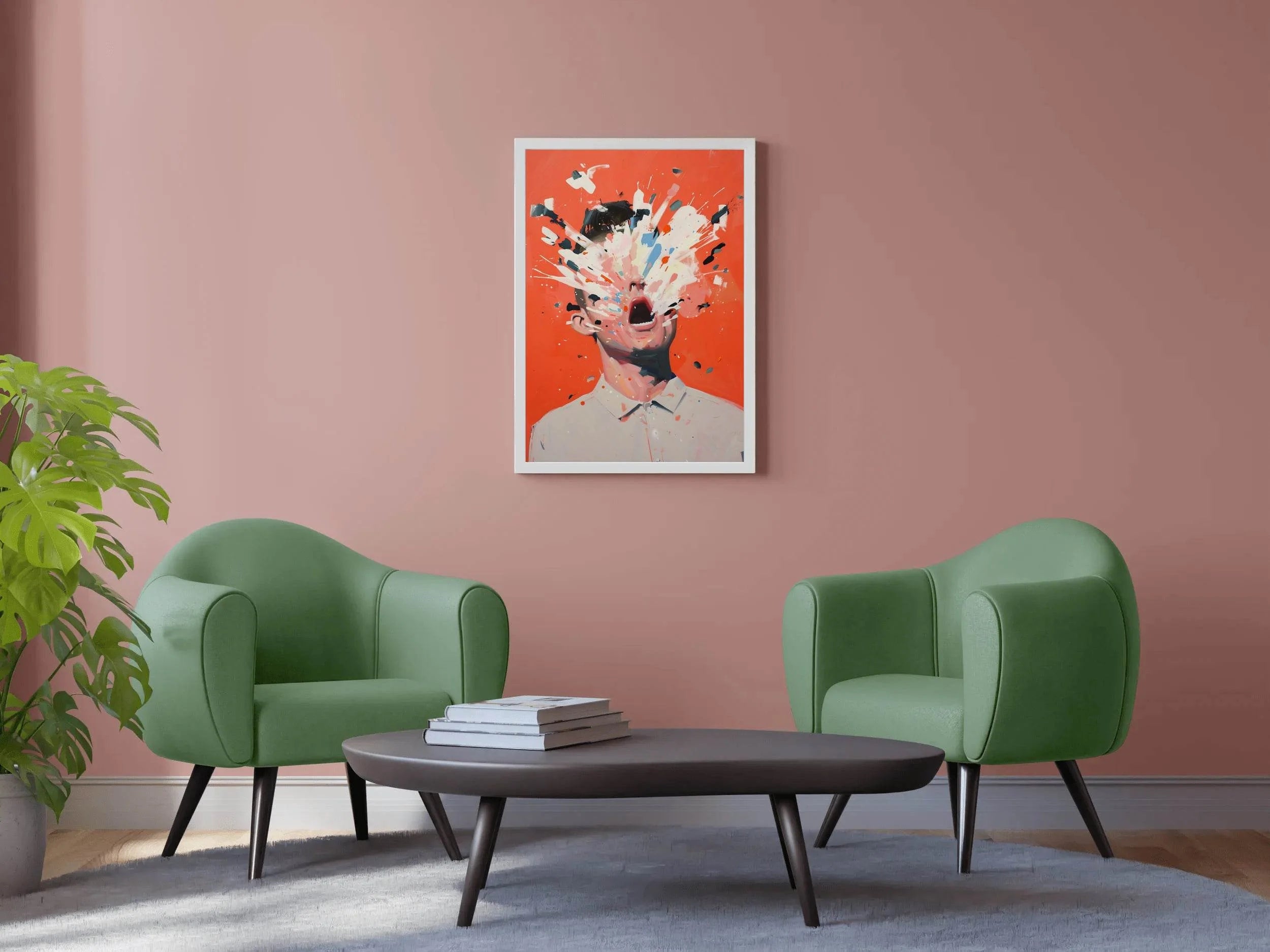 Explosion of Colorful Outburst Wall Art - beink online art store