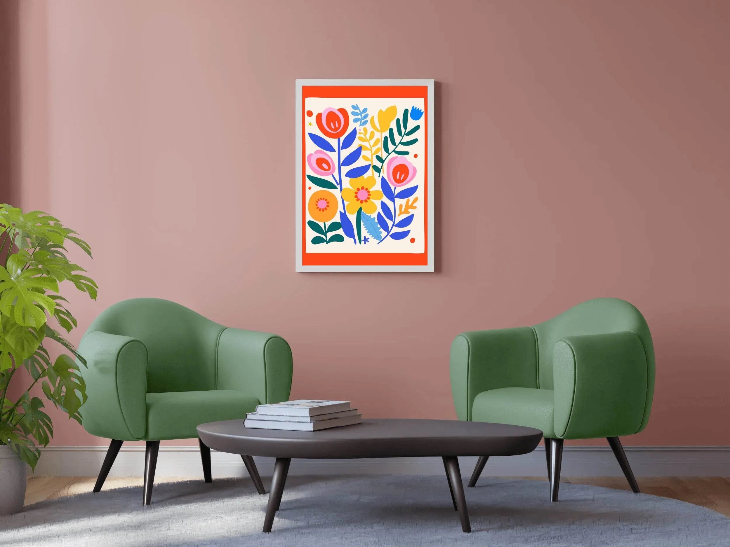 Watercolor Painting Of Tulips - beink online art store
