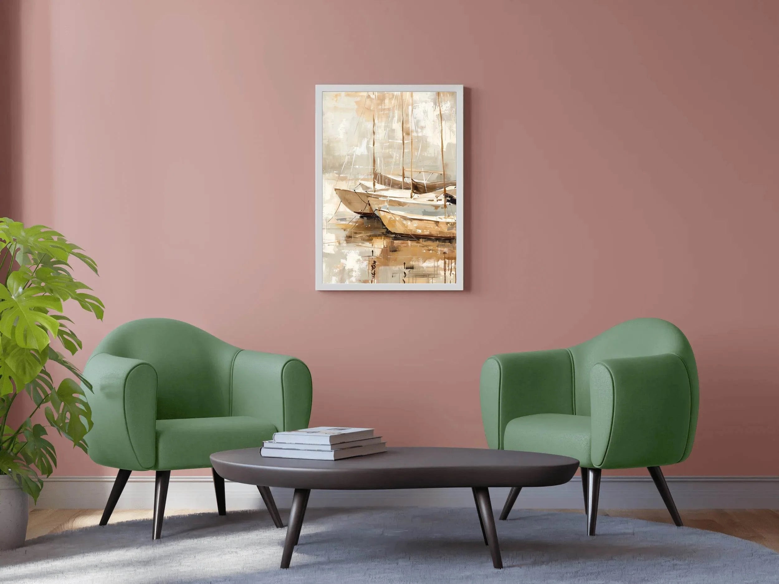 Painting A Sailboat Wall Art - beink online art store