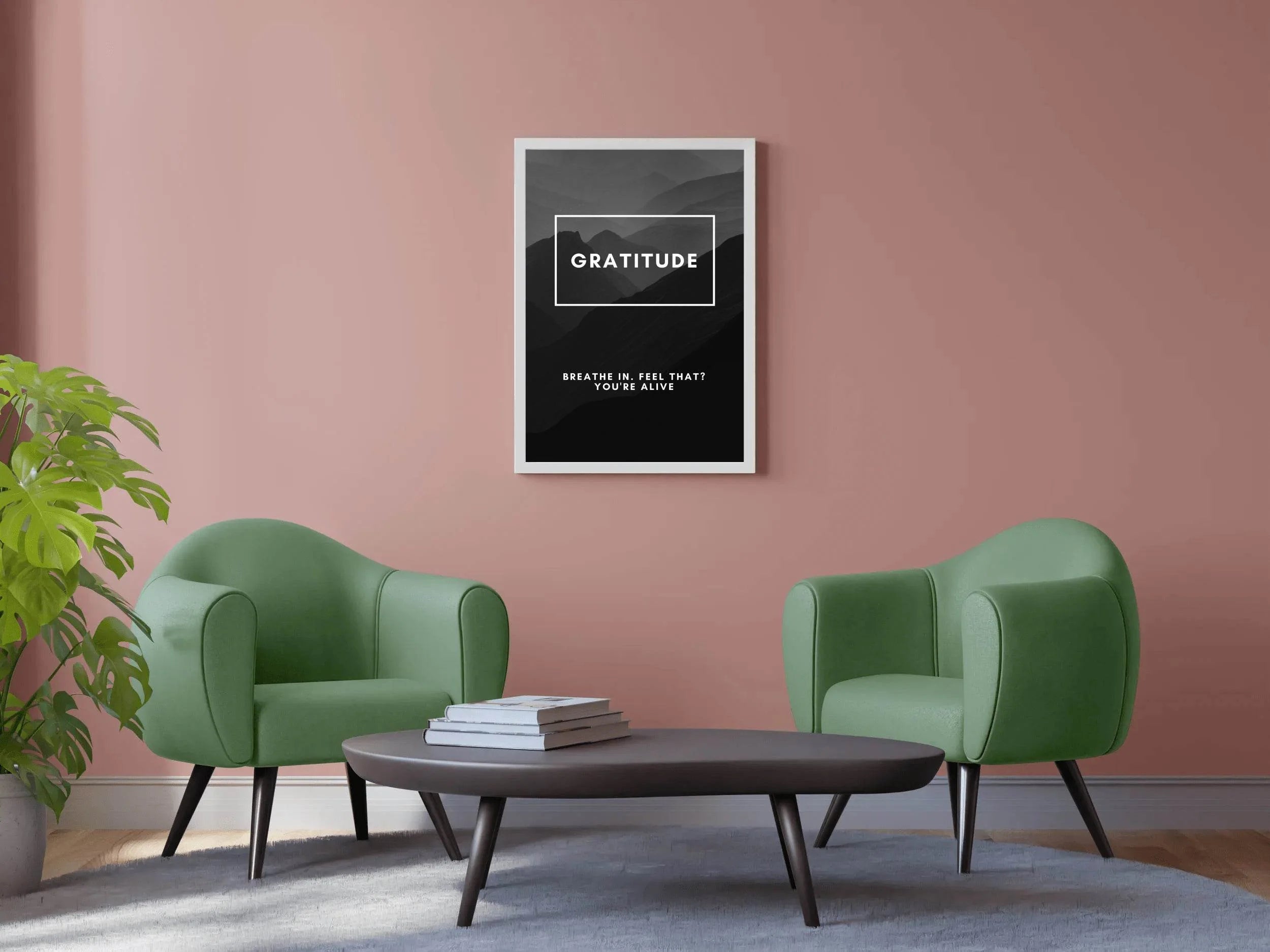 Grattitude Motivational Wall Art - beink online art store