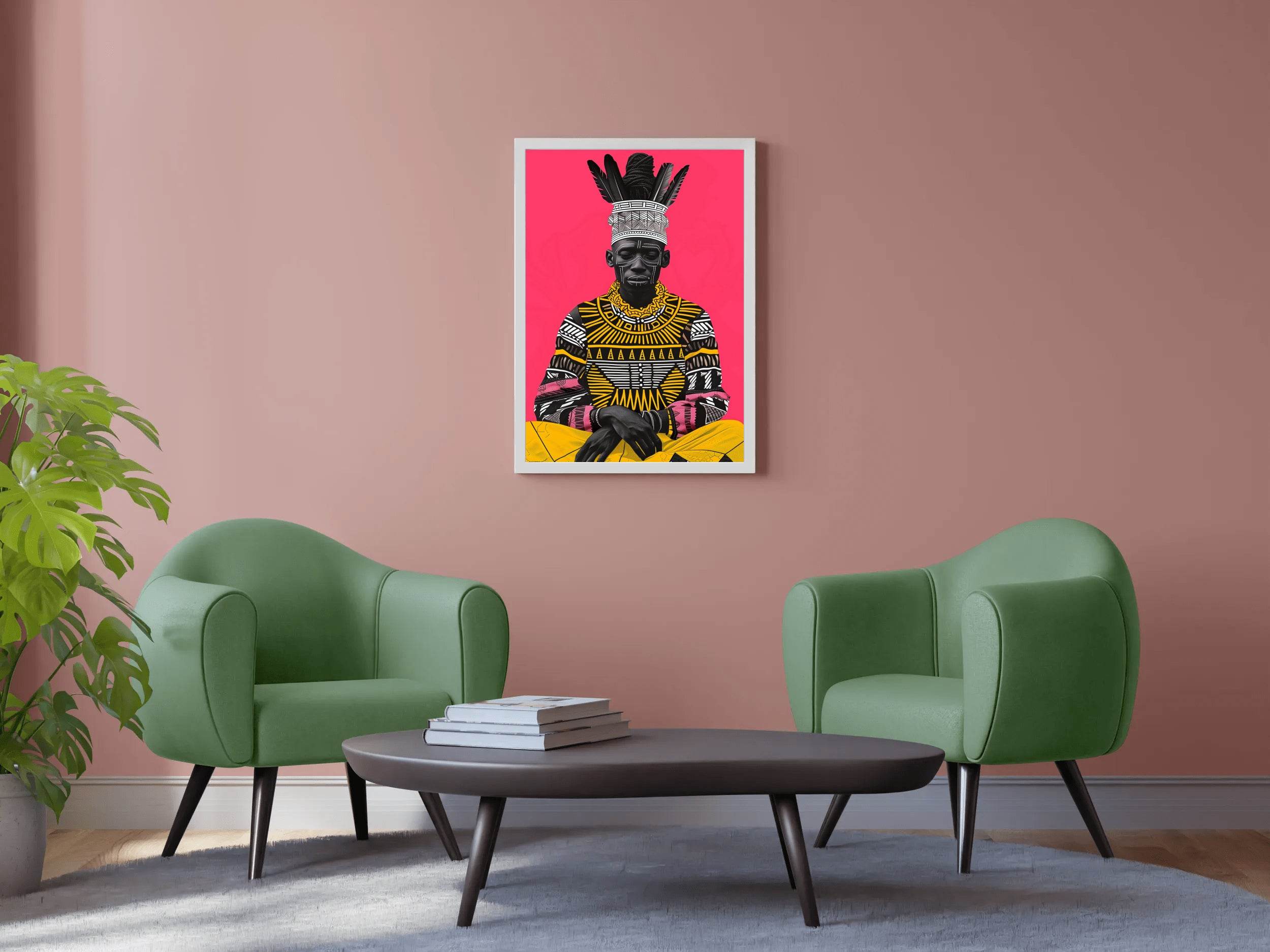 African Symbols Wall Art - beink online art store