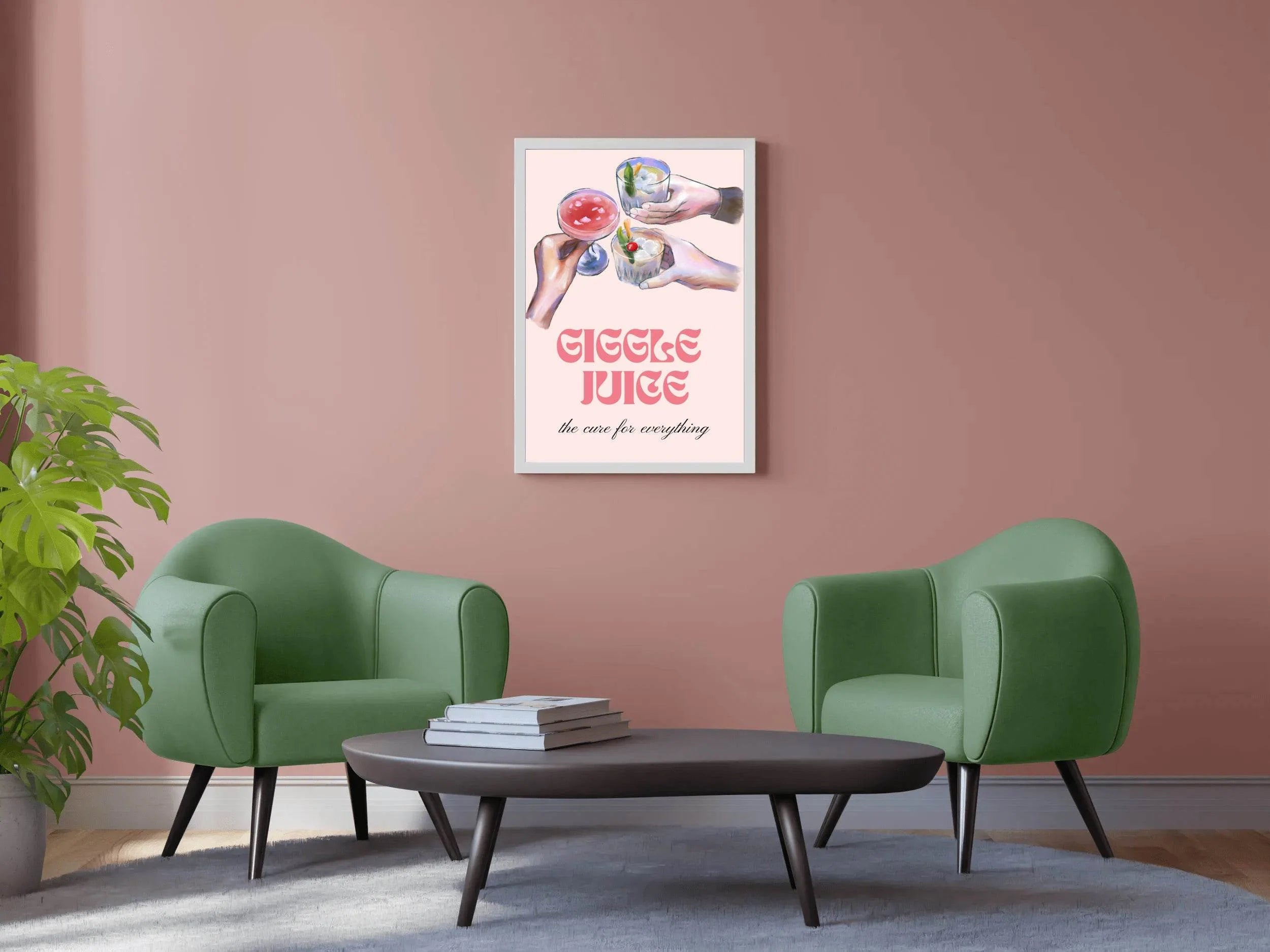 Giggle Juice Wall Art - beink online art store