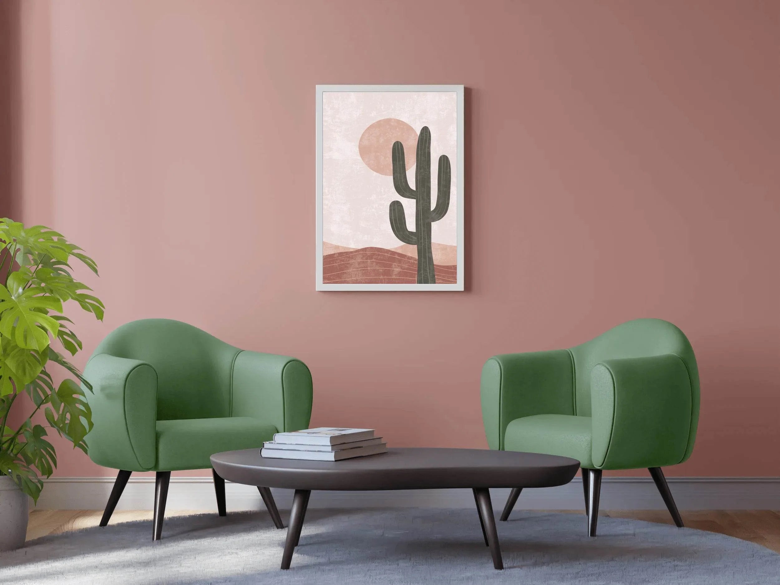 Cactus in the Desert ArtWork - beink online art store