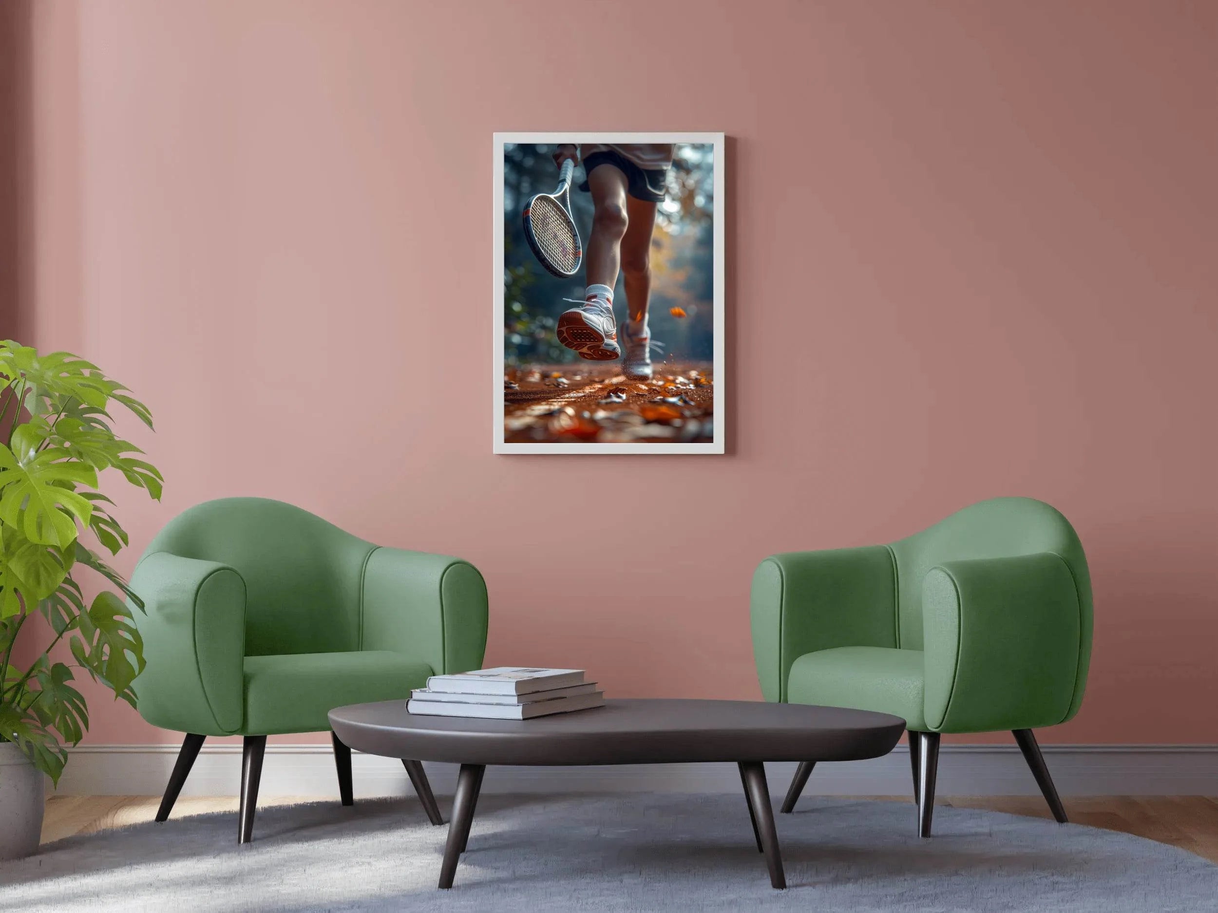 Sports Shoes For Tennis Wall Art - beink online art store