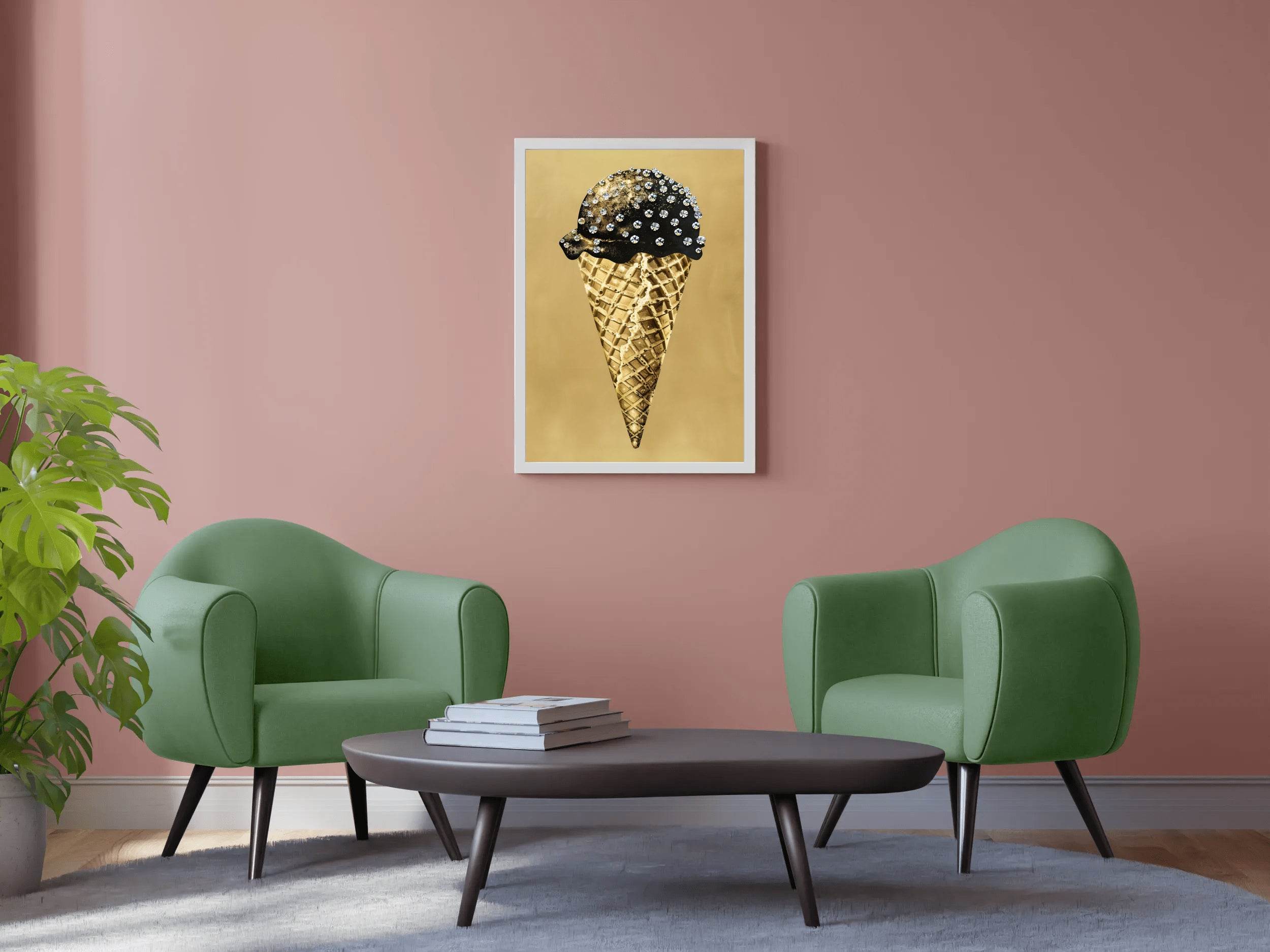 A Diamond Cone Wall Art - beink online art store