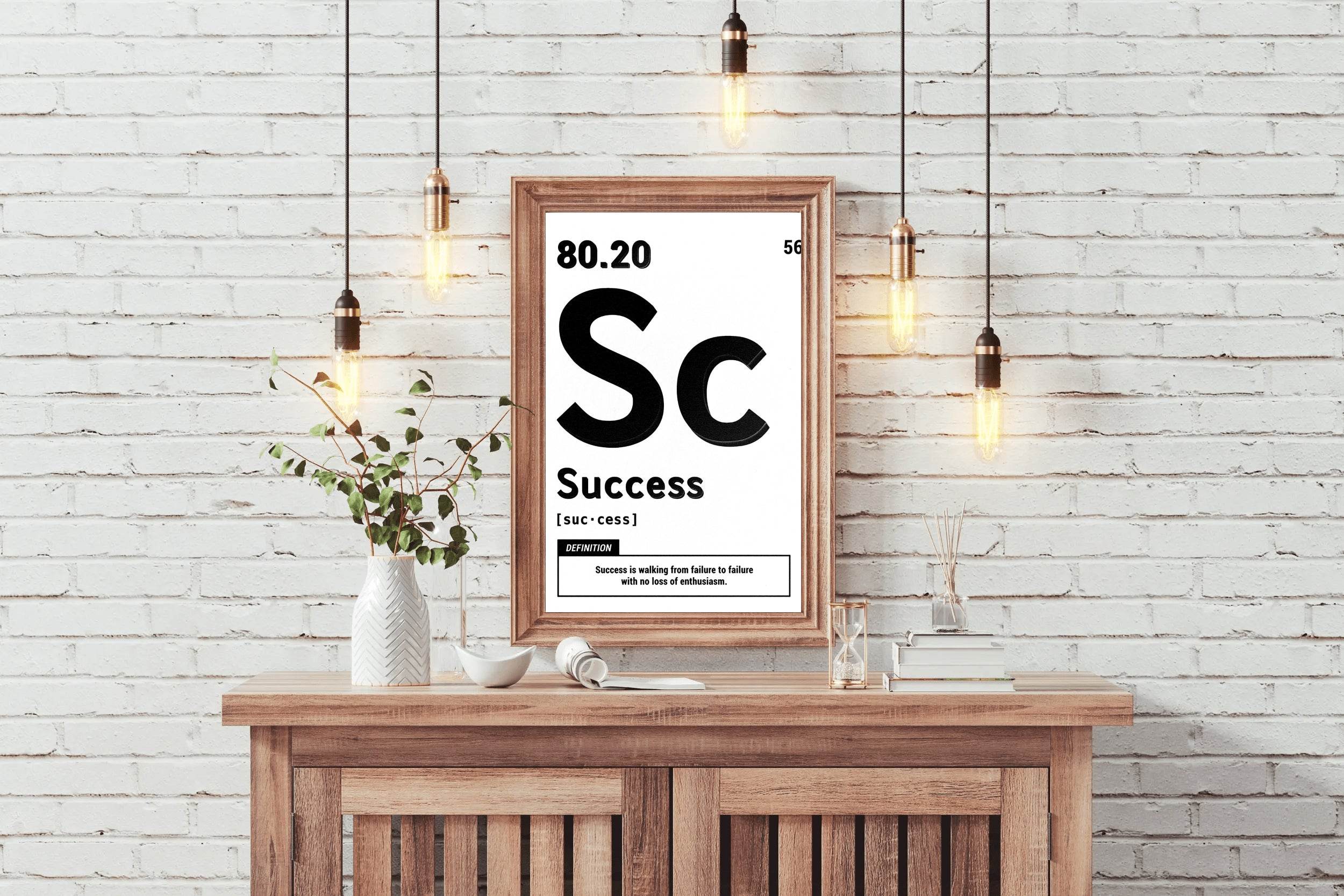 80.20 Pareto Principle Wall Art - beink online art store