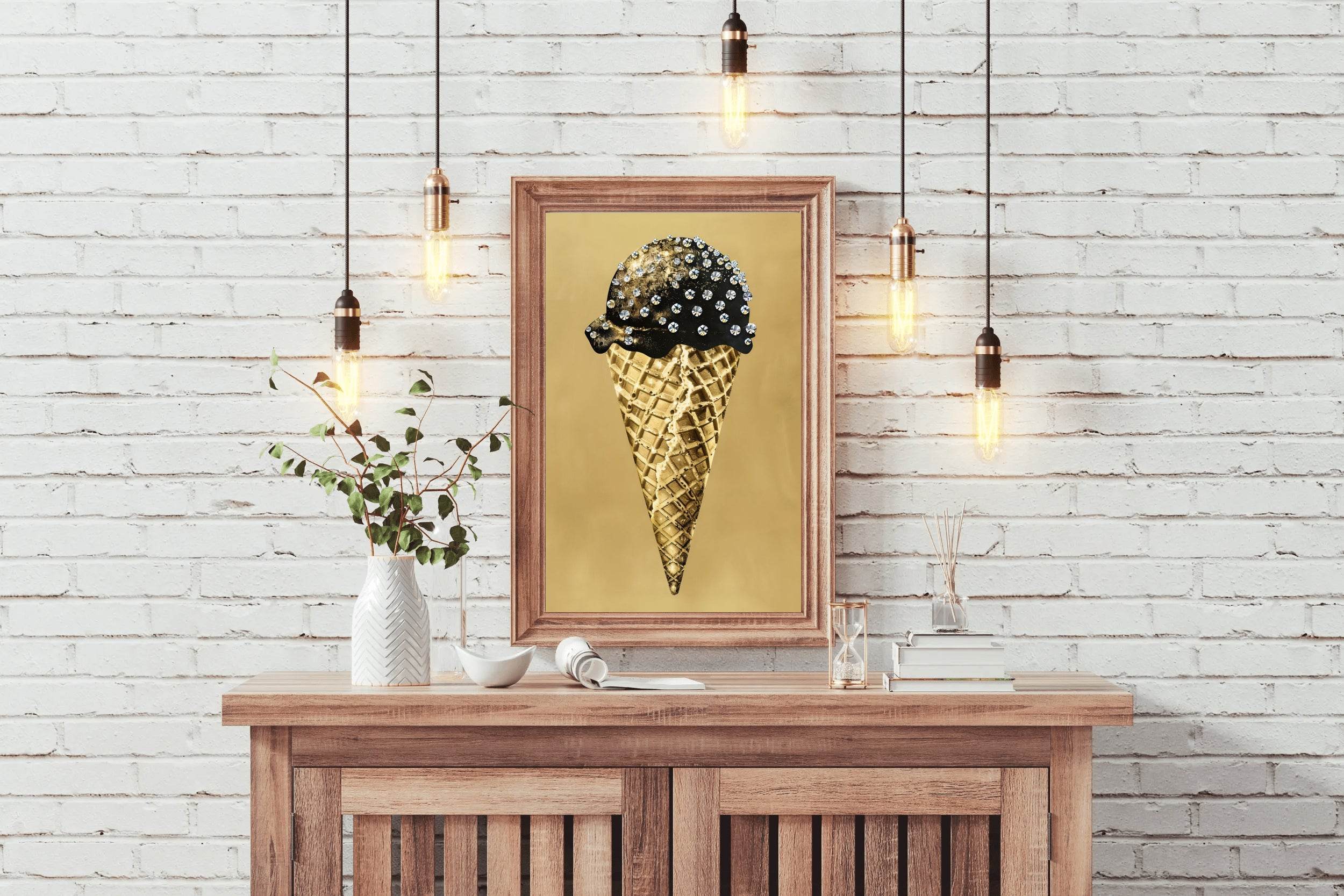 A Diamond Cone Wall Art - beink online art store