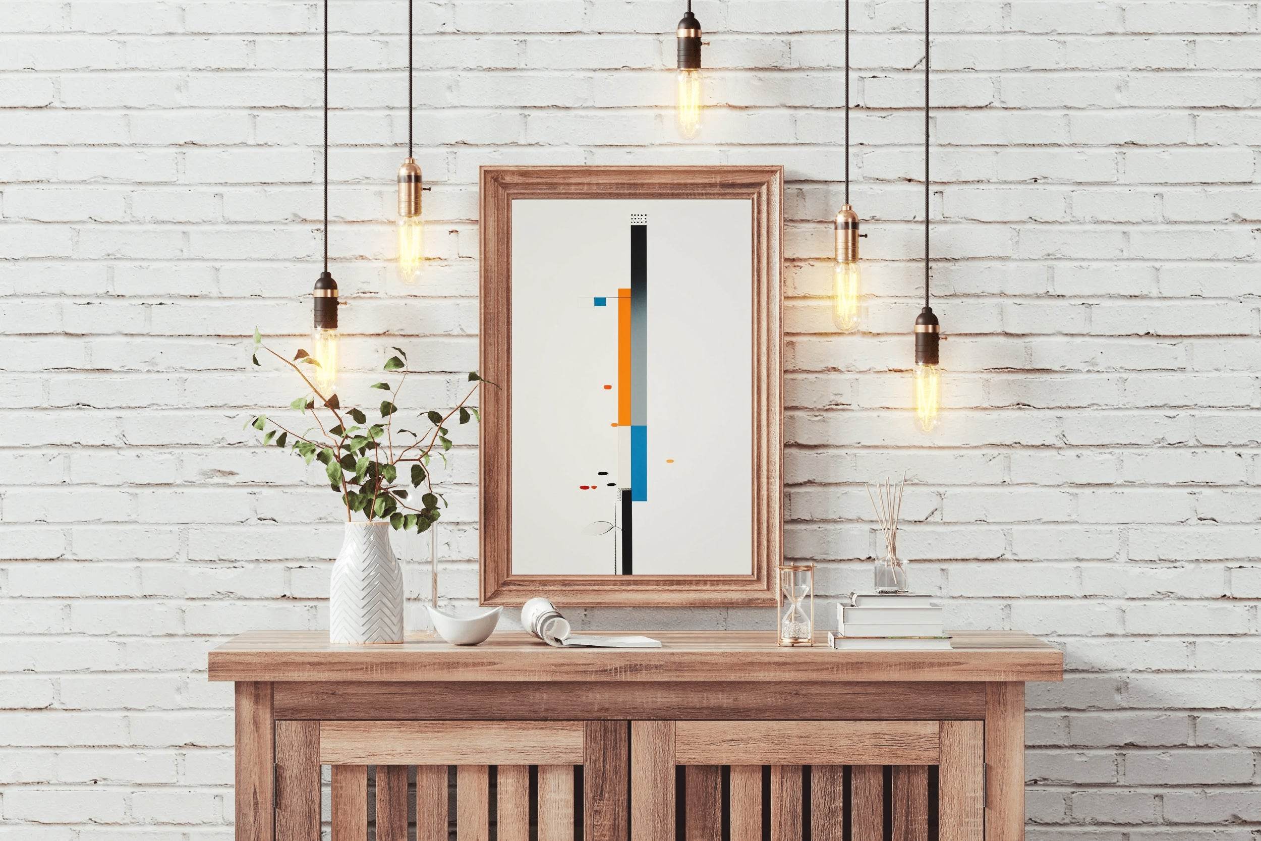 Creative Tower Shape Abstract Wall Art - beink online art store