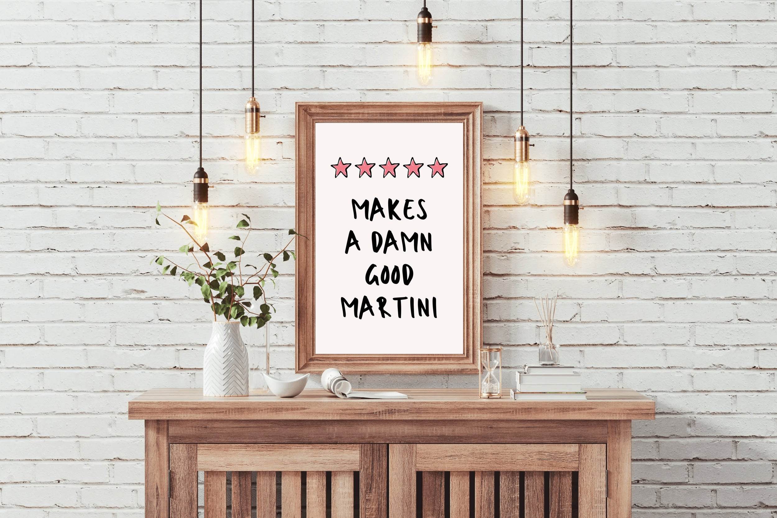 Martini 5Stars Wall Art - beink online art store