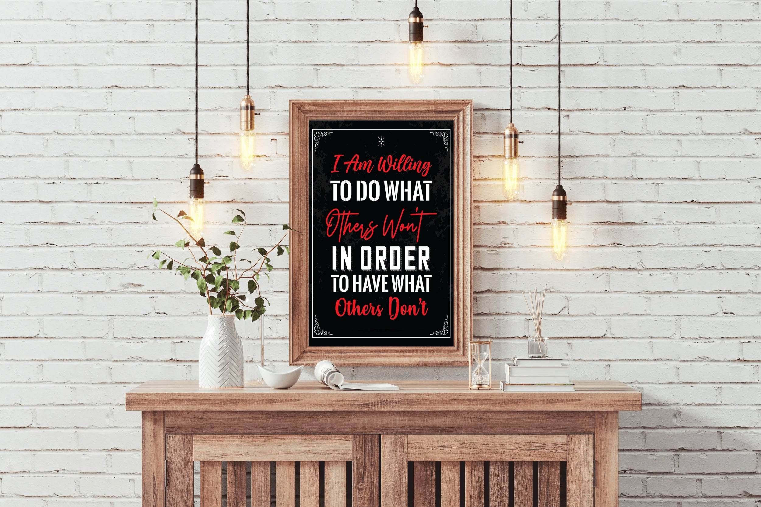 Determination Quote Wall Are - beink online art store