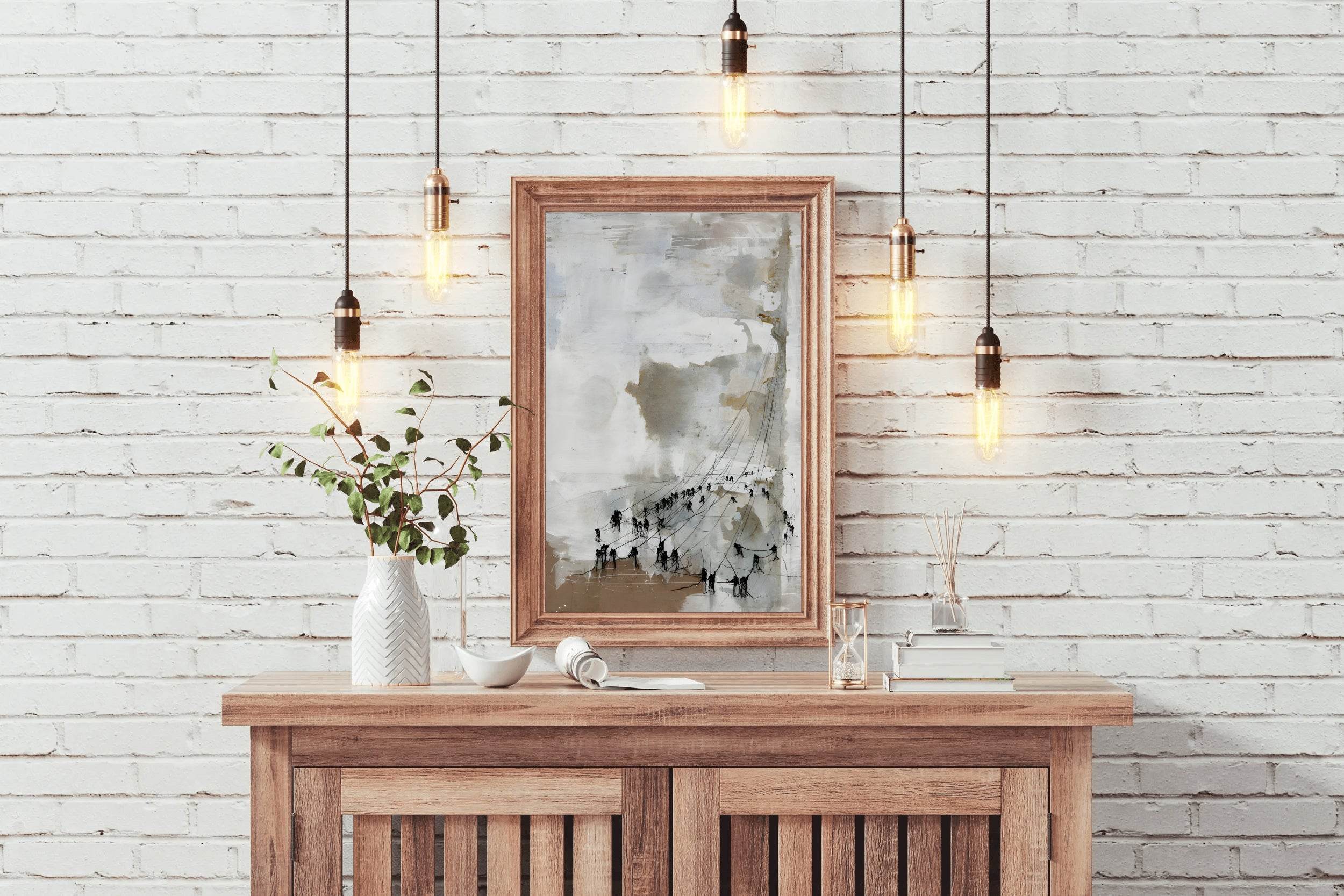 Watercolor Animal Drawing Modern Wall Art - beink online art store