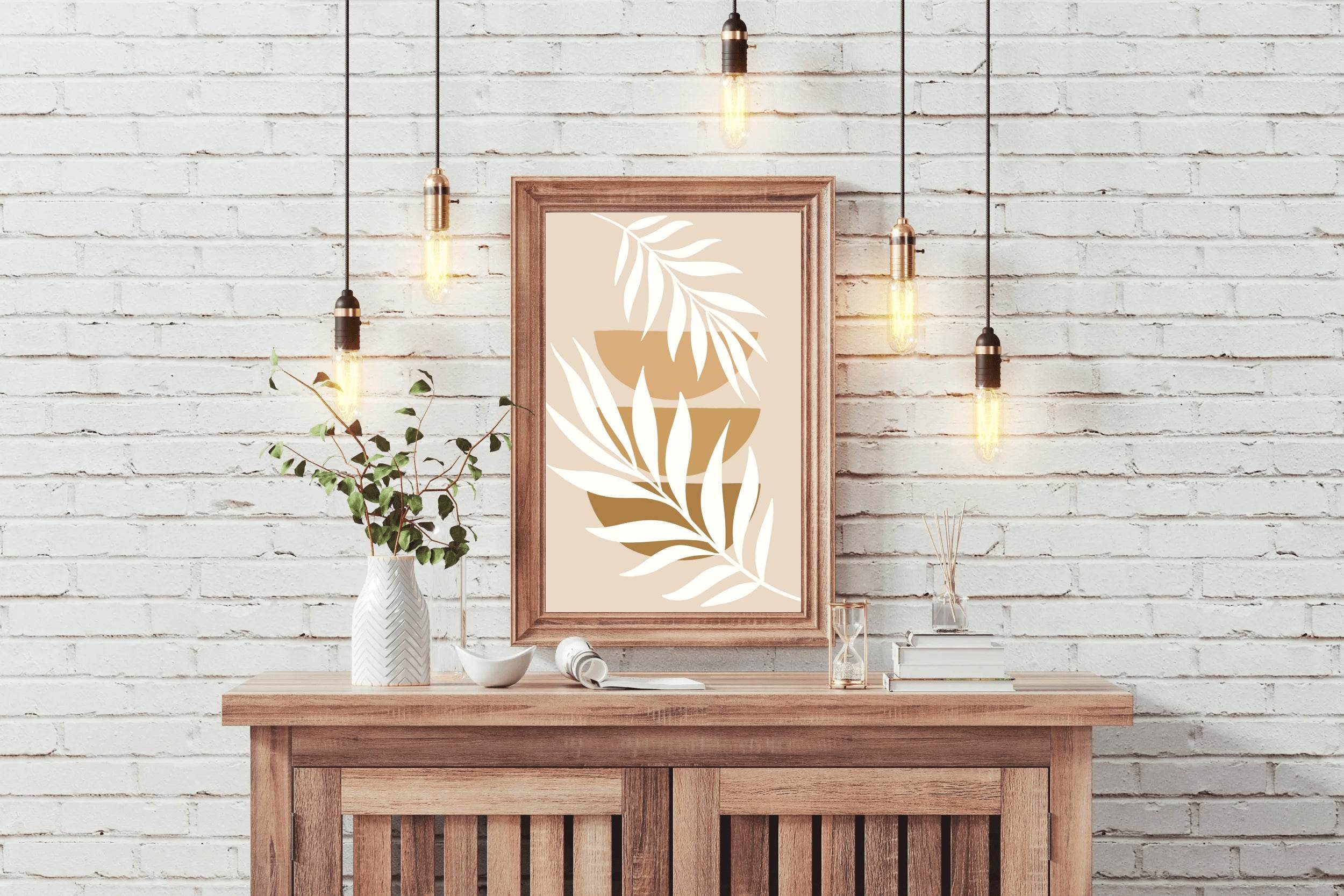 Branch of Willow Leaves Wall Art - beink online art store
