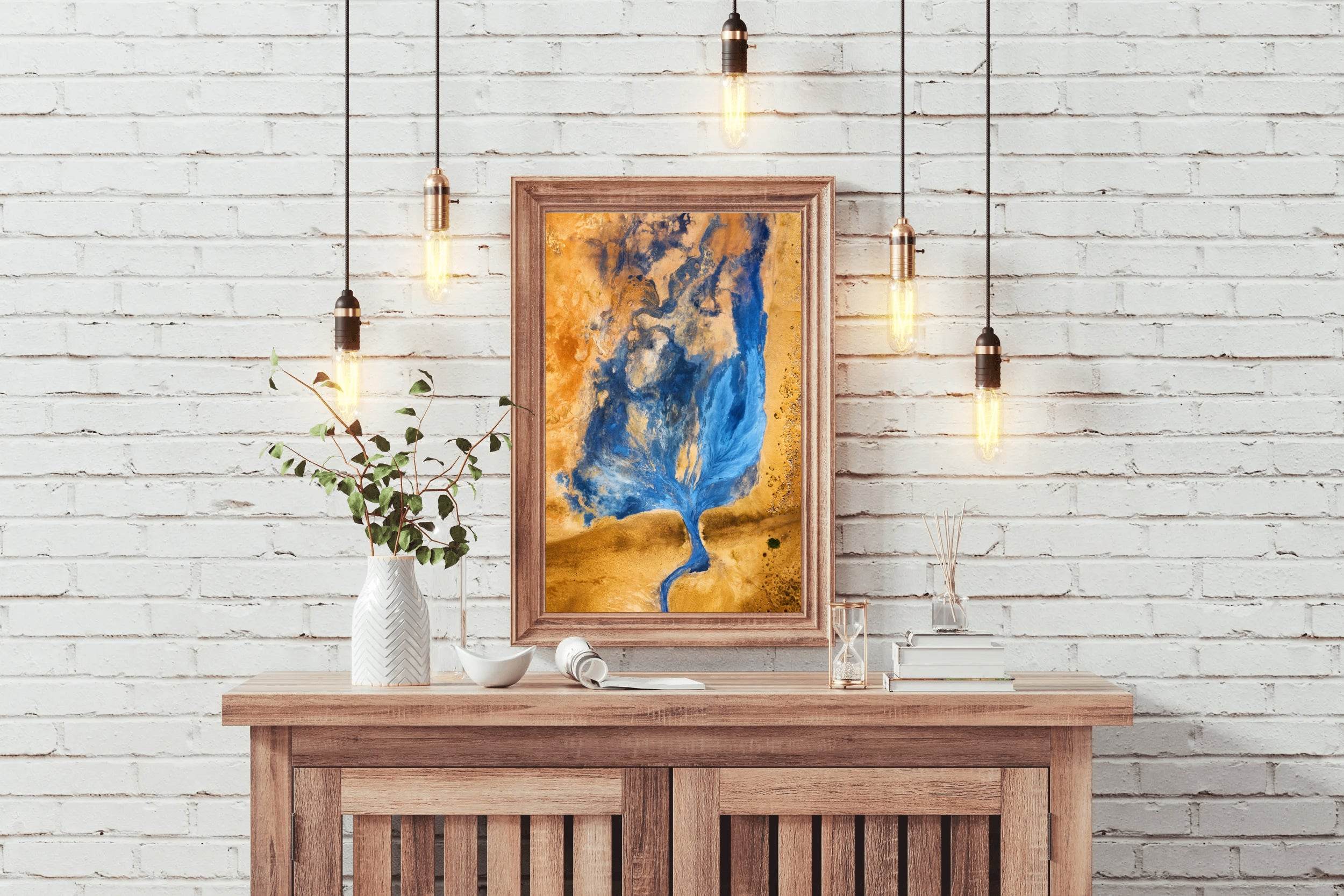 Where Desert Meets the Ocean Artwork - beink online art store