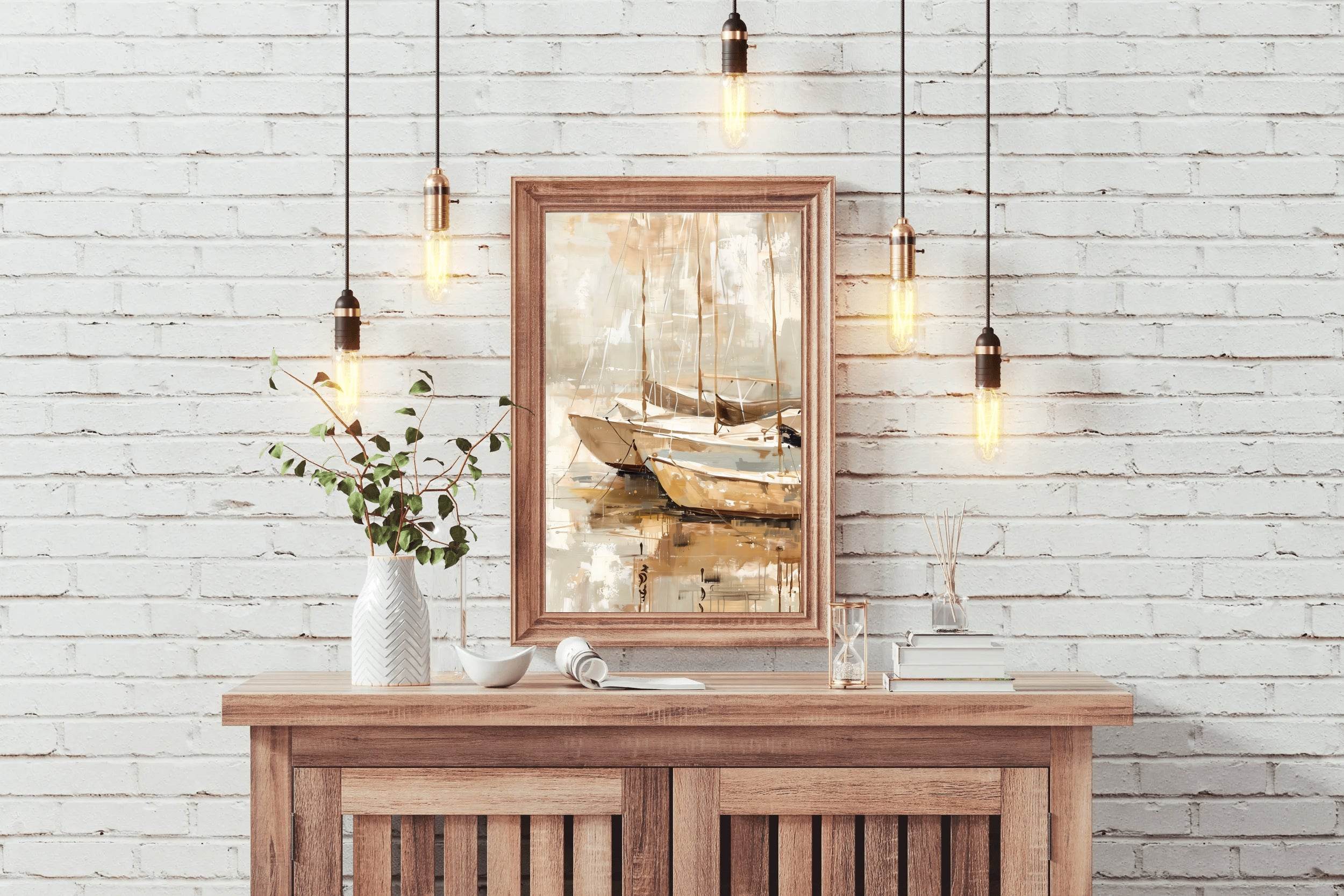 Painting A Sailboat Wall Art - beink online art store