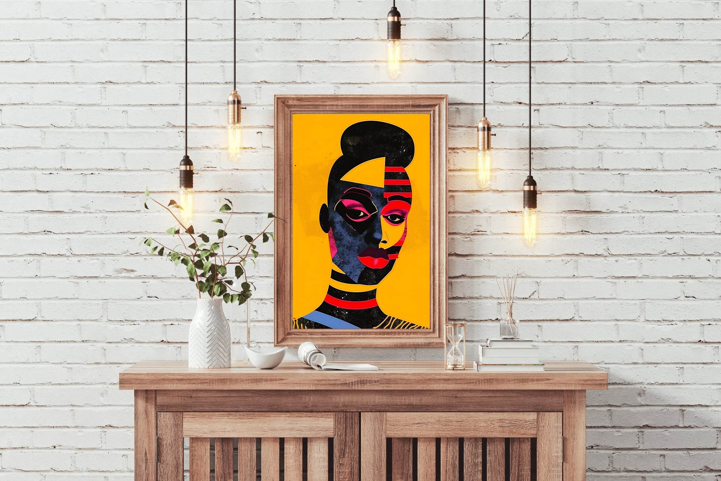 Ethnic Women Canvas Wall Art - beink online art store