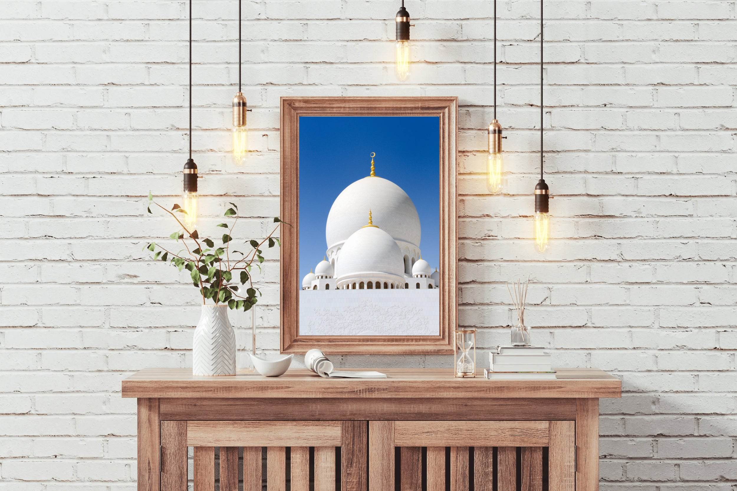 Golden Tipped Dome Wall Art - beink online art store