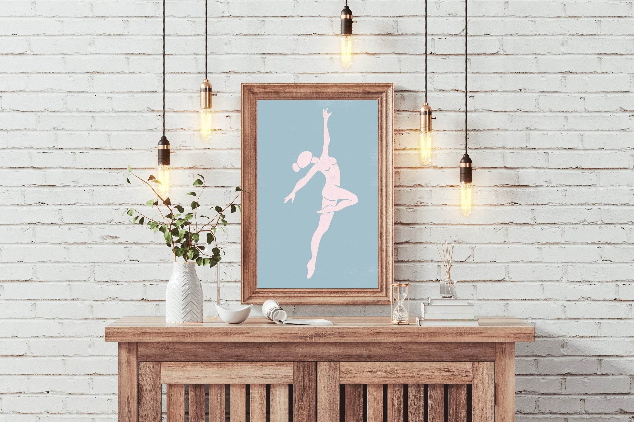 Women's Classical Dance Wall Art - beink online art store
