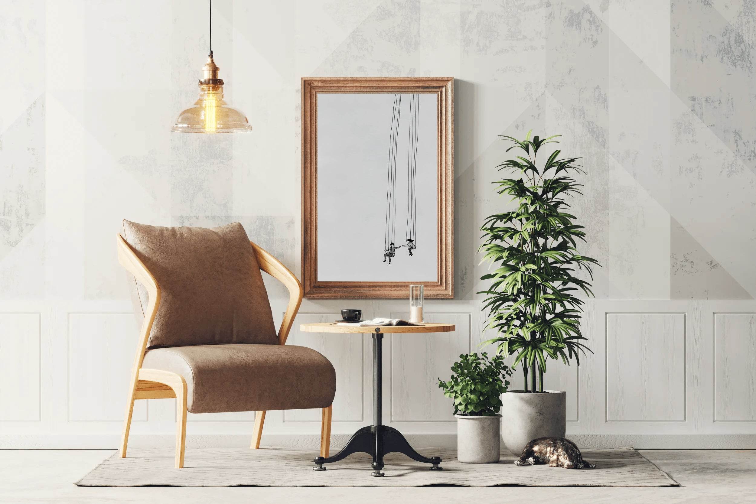 Swinging Dreamsm Modern Wall Art - beink online art store
