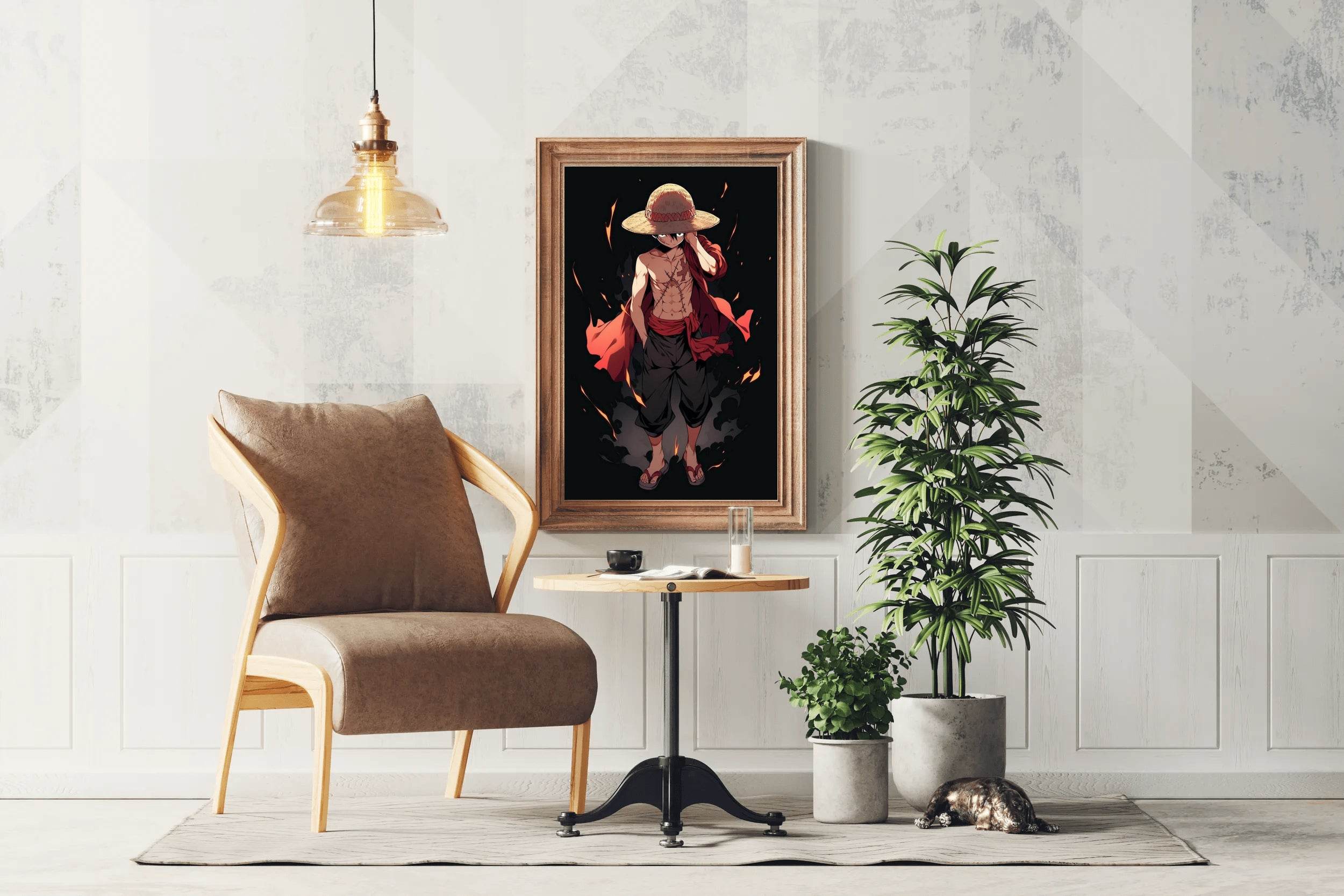 Monkey D. Luffy Anime Wall Art - beink online art store