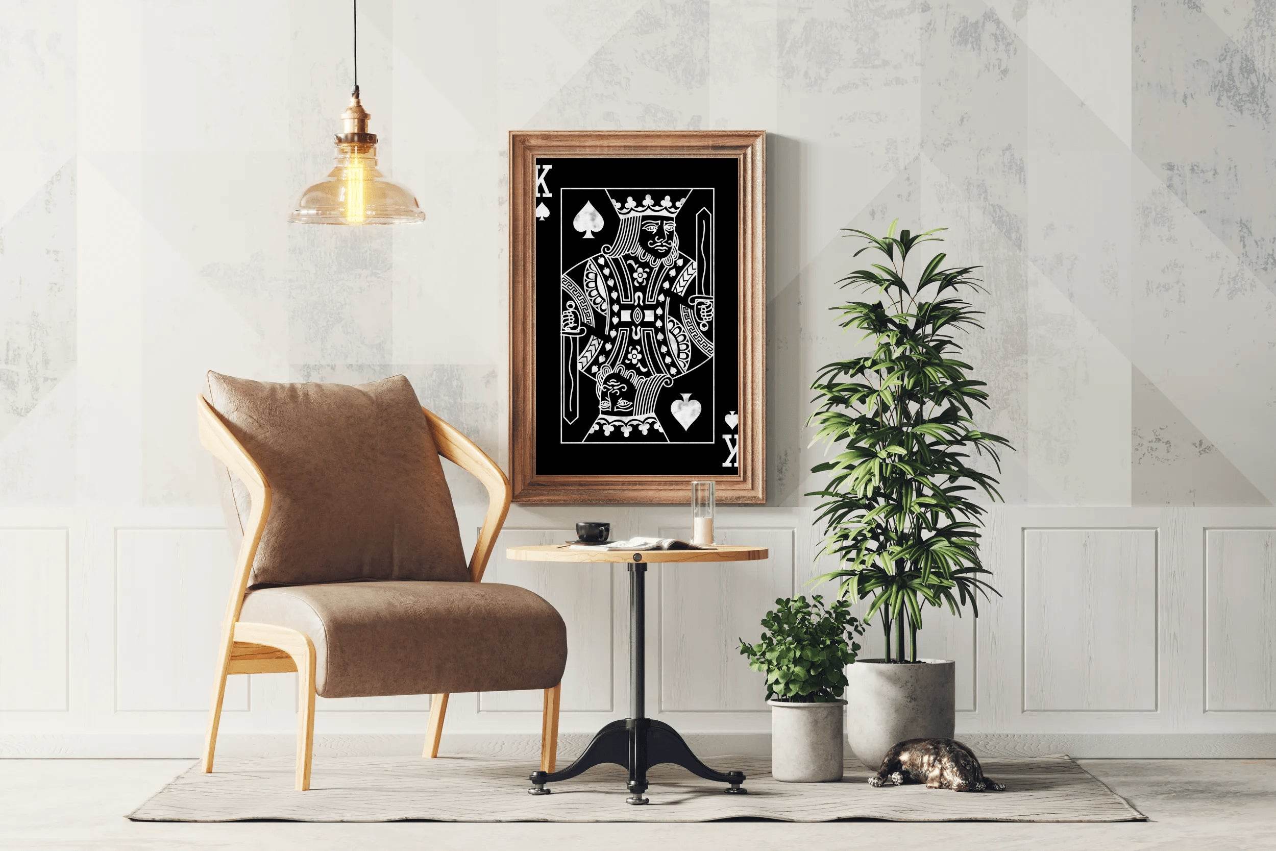 King of Spades Wall Art - beink online art store