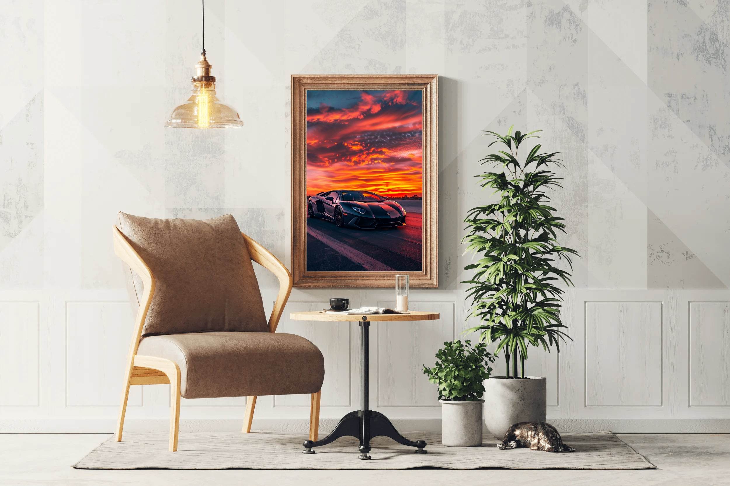 Lamborghini Huracon Wall Art - beink online art store
