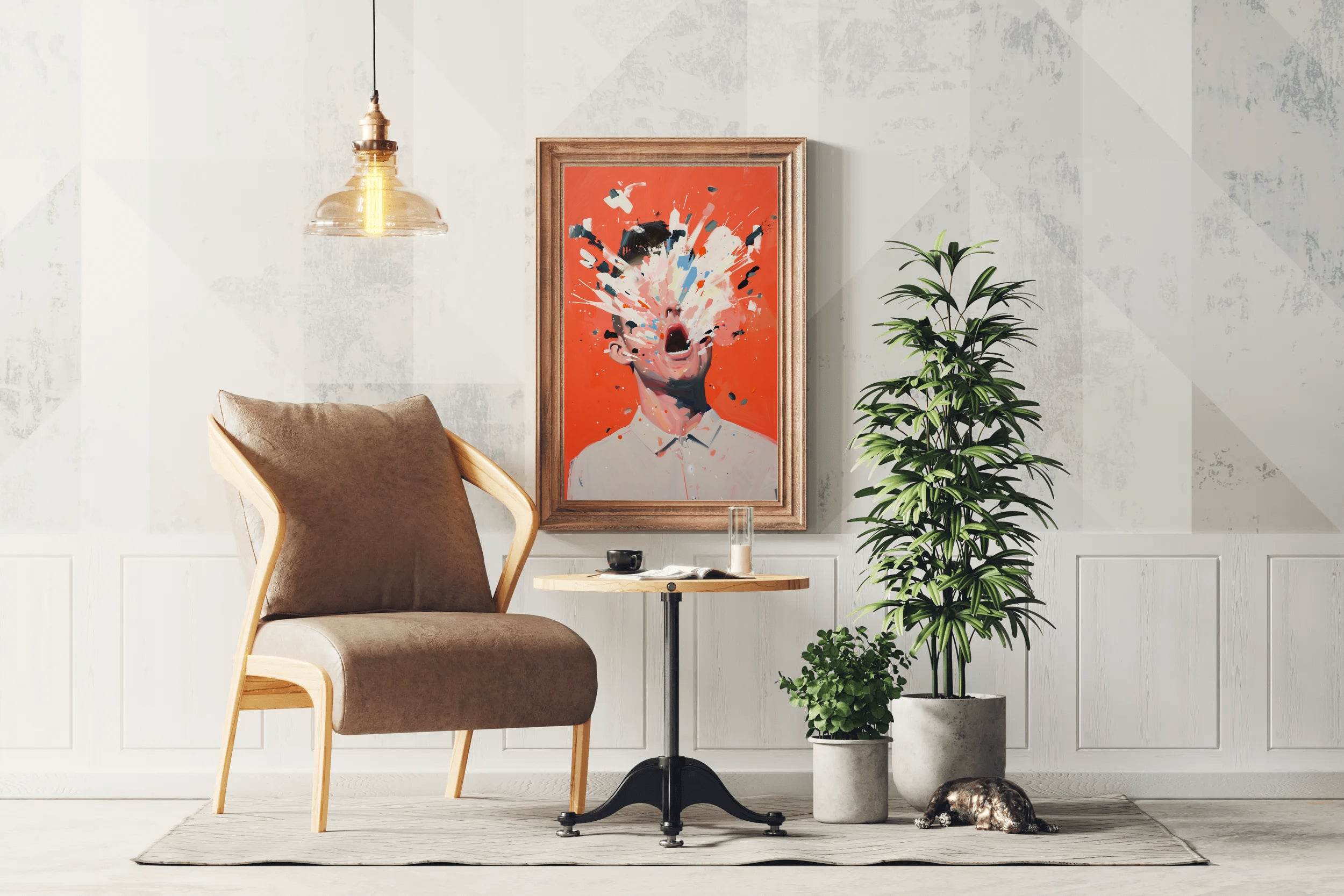 Explosion of Colorful Outburst Wall Art - beink online art store