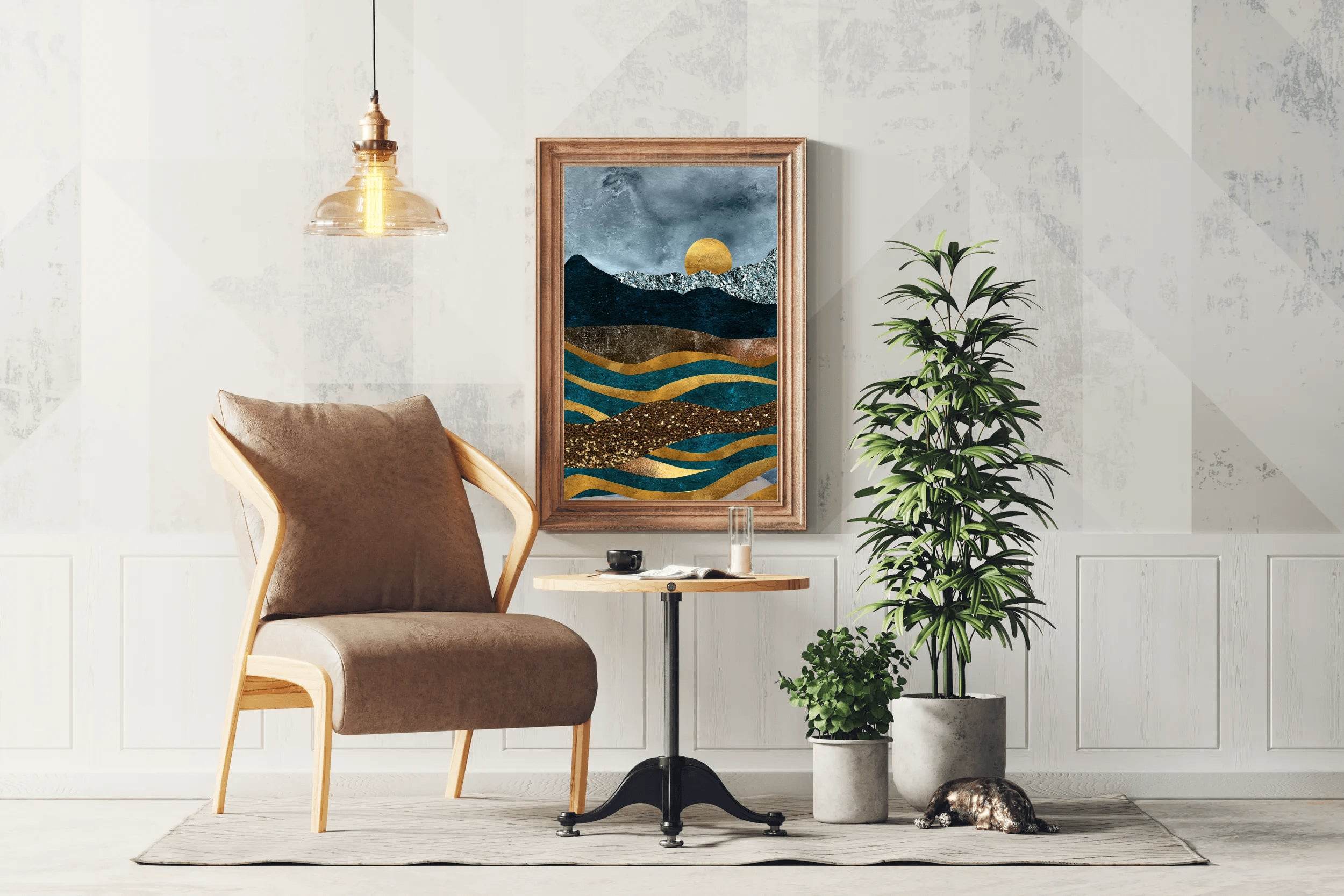 Coastal Dreamscape Modern Wall Art - beink online art store