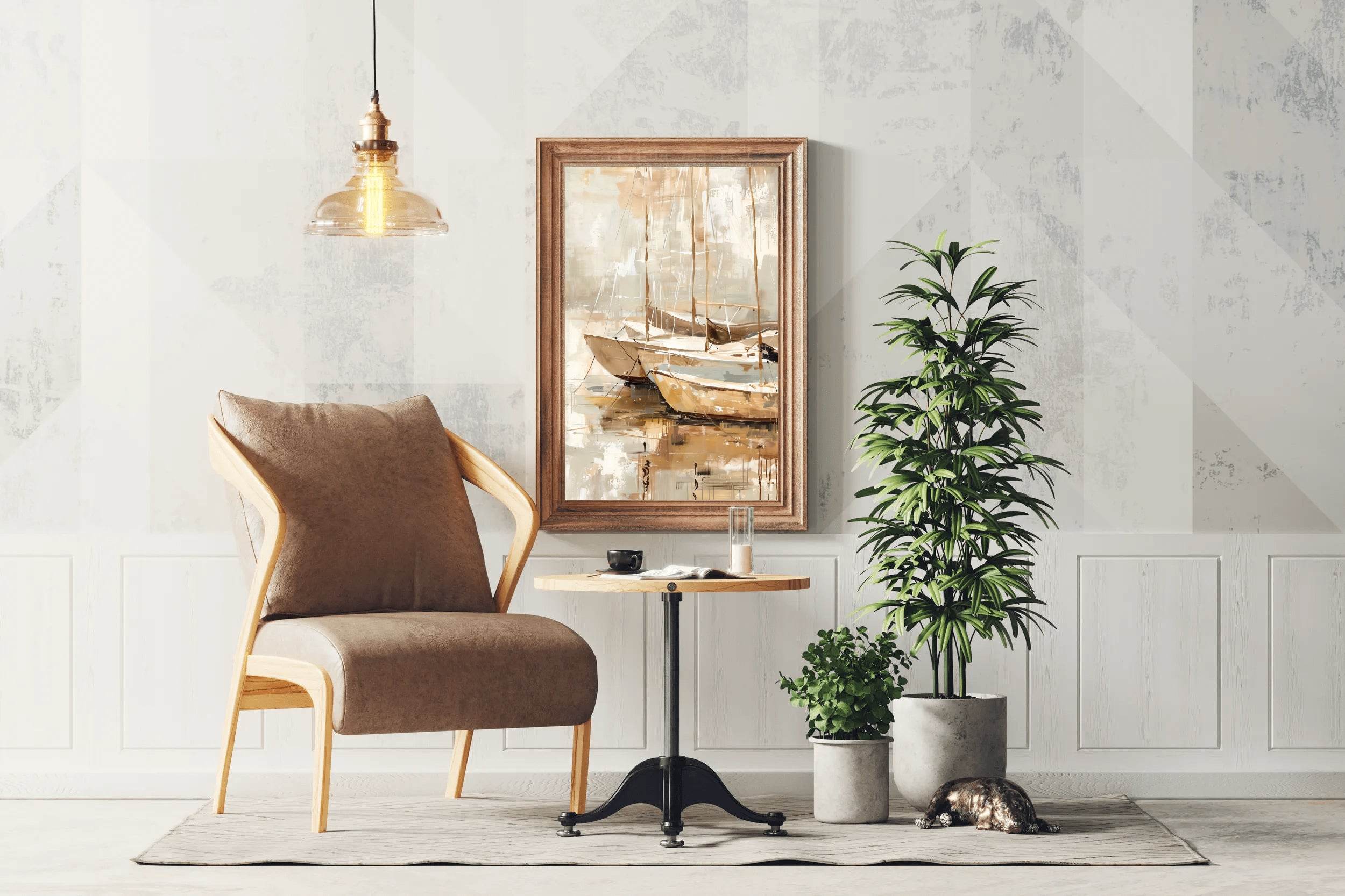 Painting A Sailboat Wall Art - beink online art store