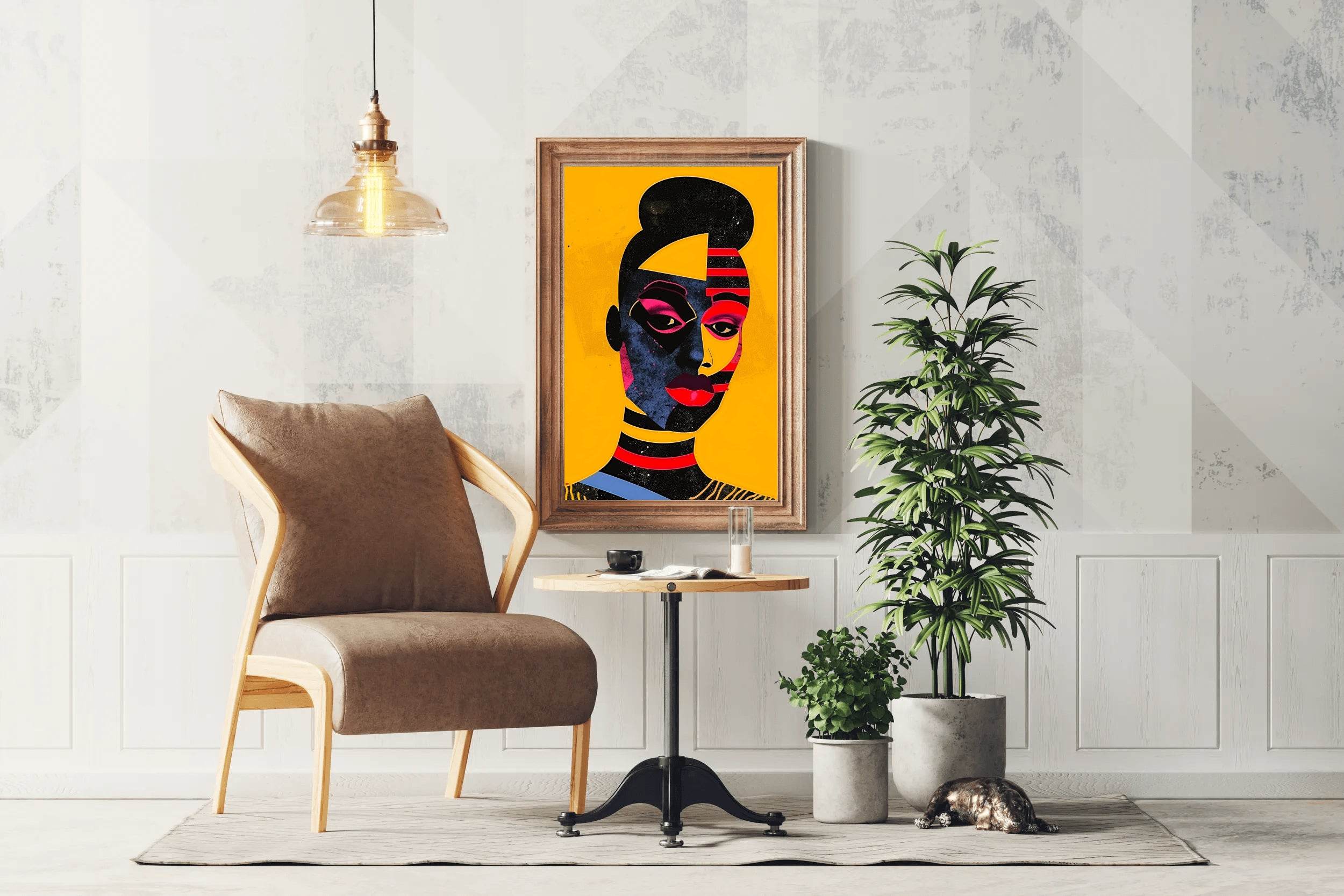 Ethnic Women Canvas Wall Art - beink online art store