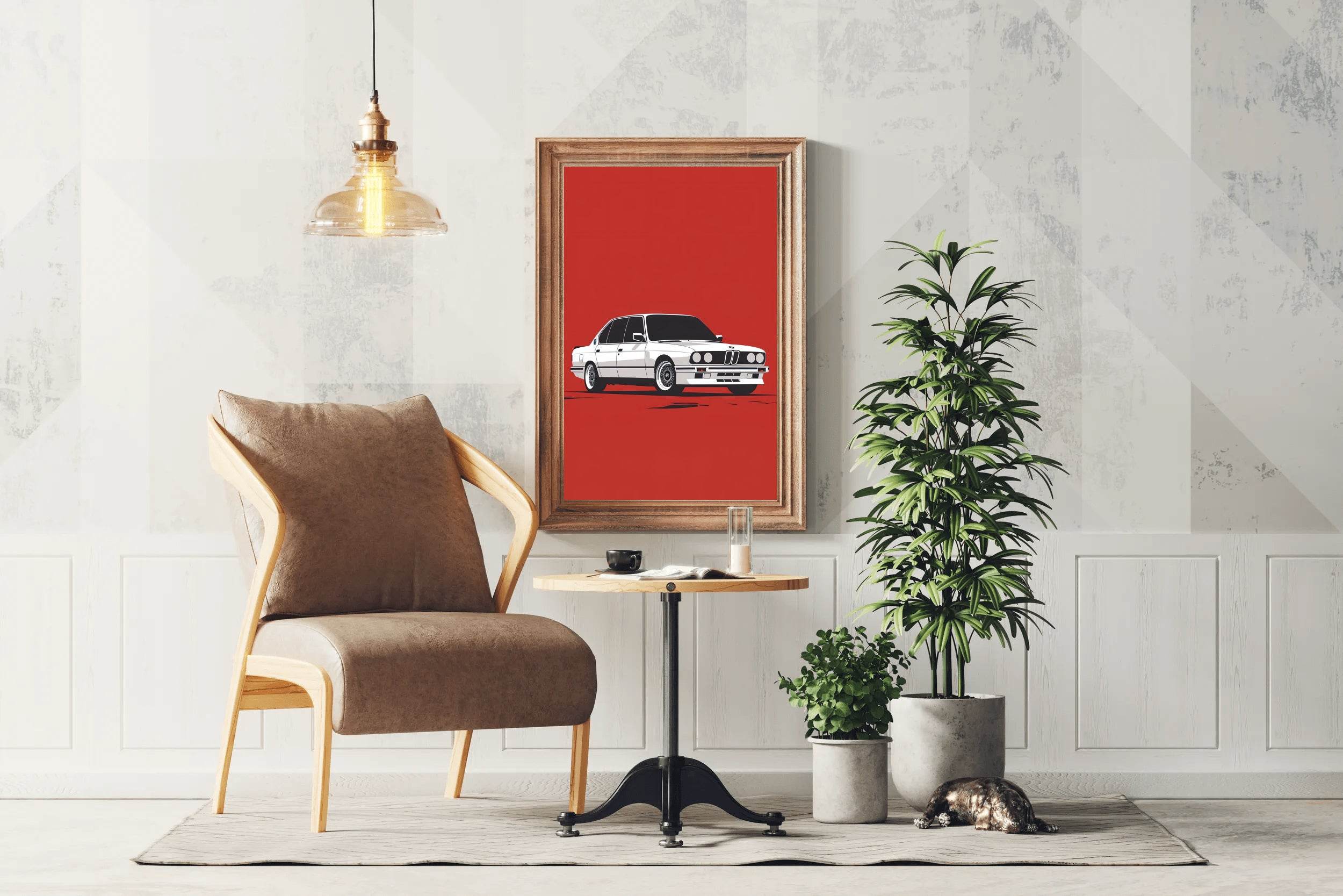 BMW E3 Classic Wall Art - beink online art store