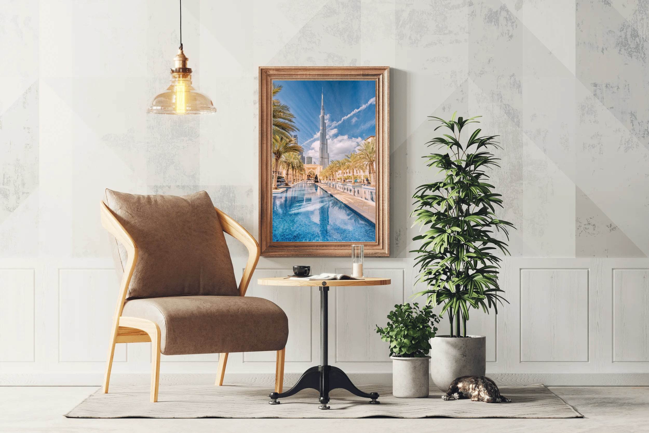 A View to the Burj Khalifa Wall Art - beink online art store