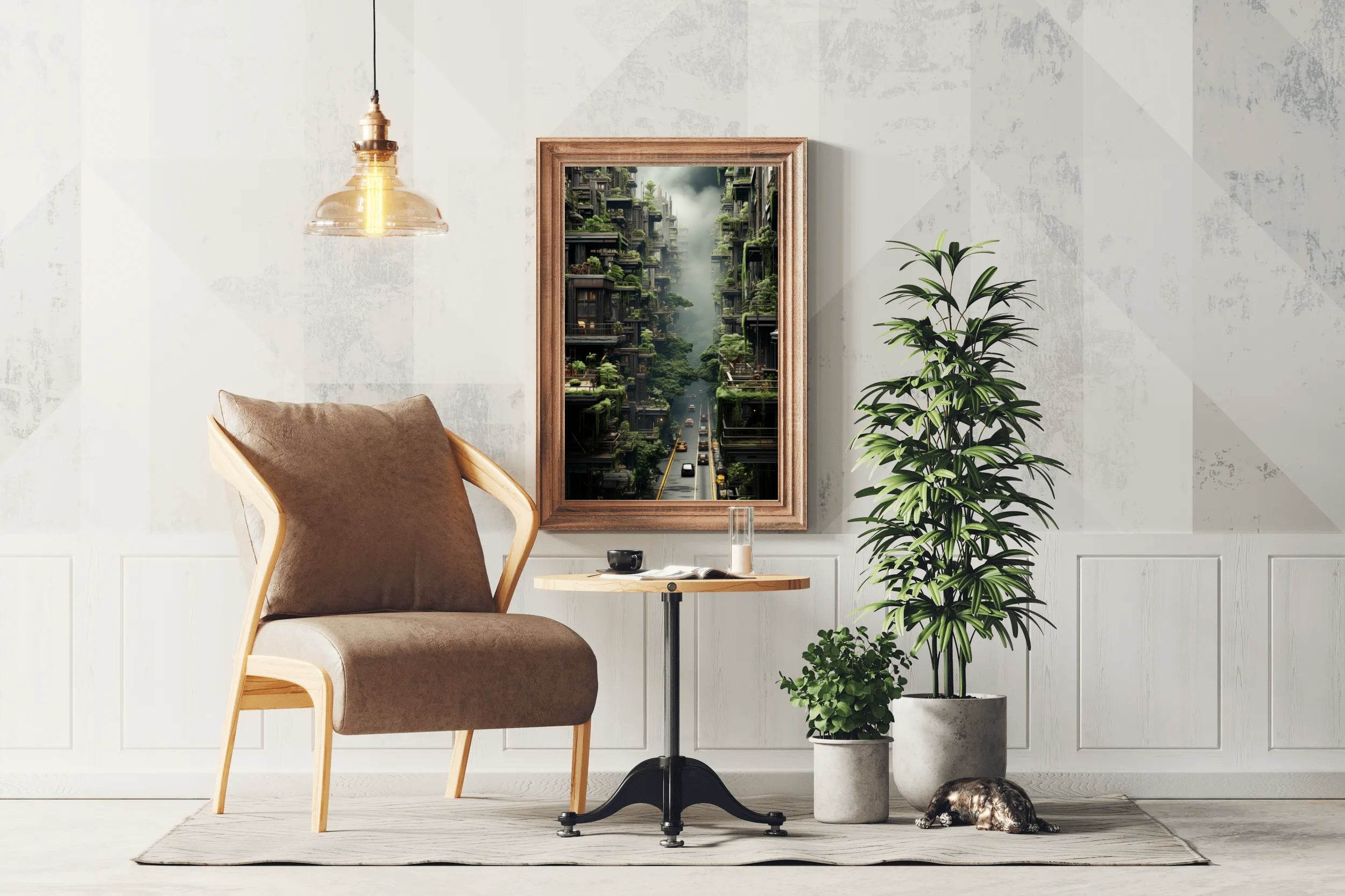 Vegetation Of The City Wall Art - beink online art store